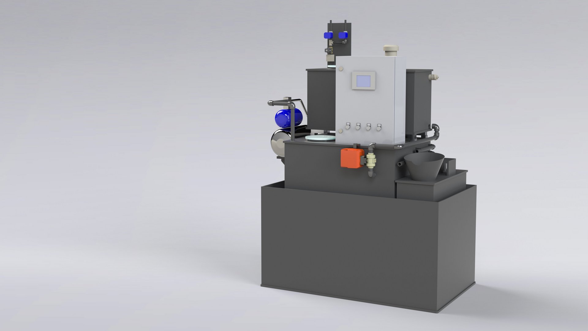 : Process plant technology made of plastic for the pharmaceutical industry, biotech industry