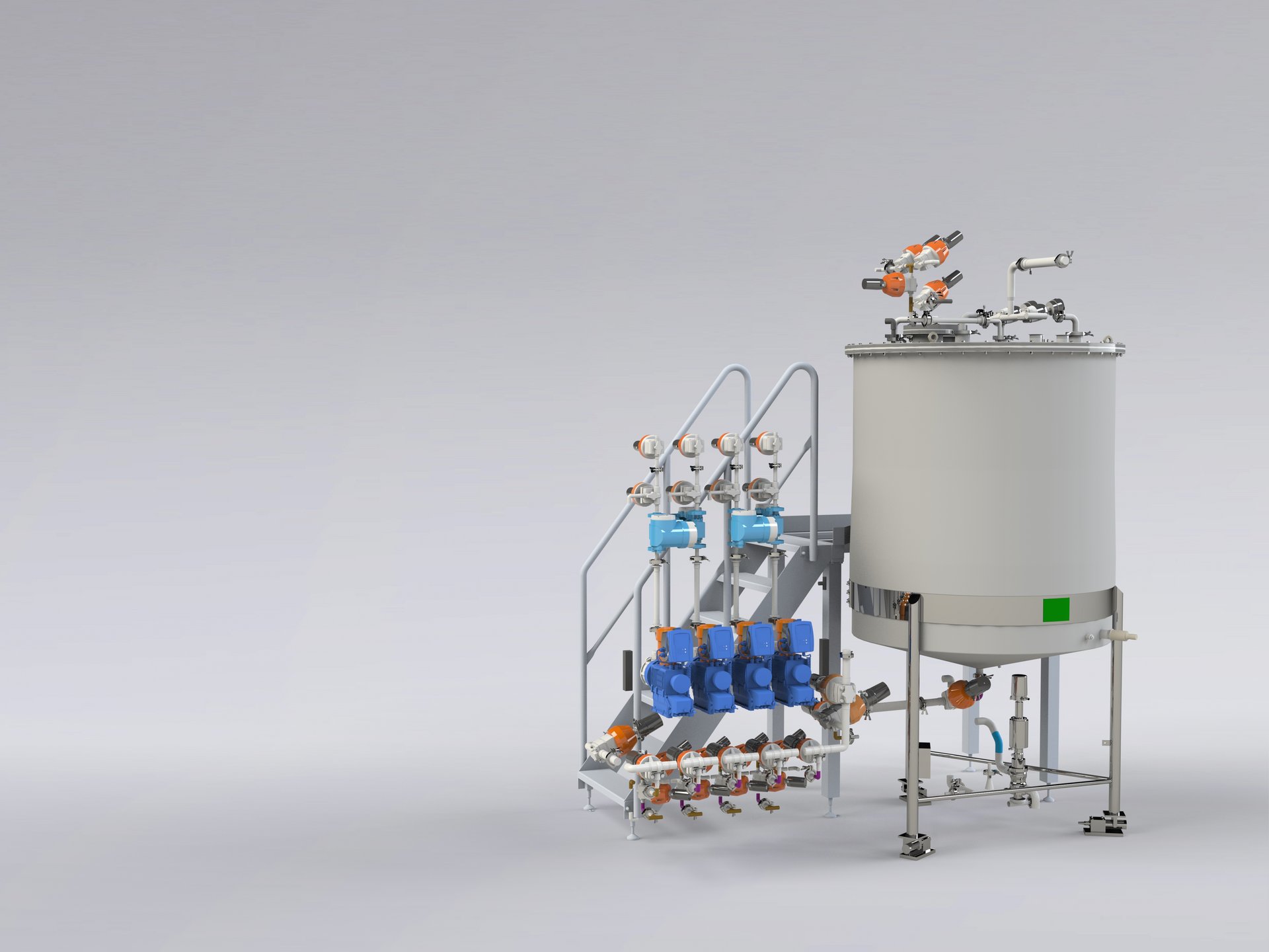 Process plant technology: ultra-pure media pipes made of plastic for the pharmaceutical industry, biotech industry - Colasit