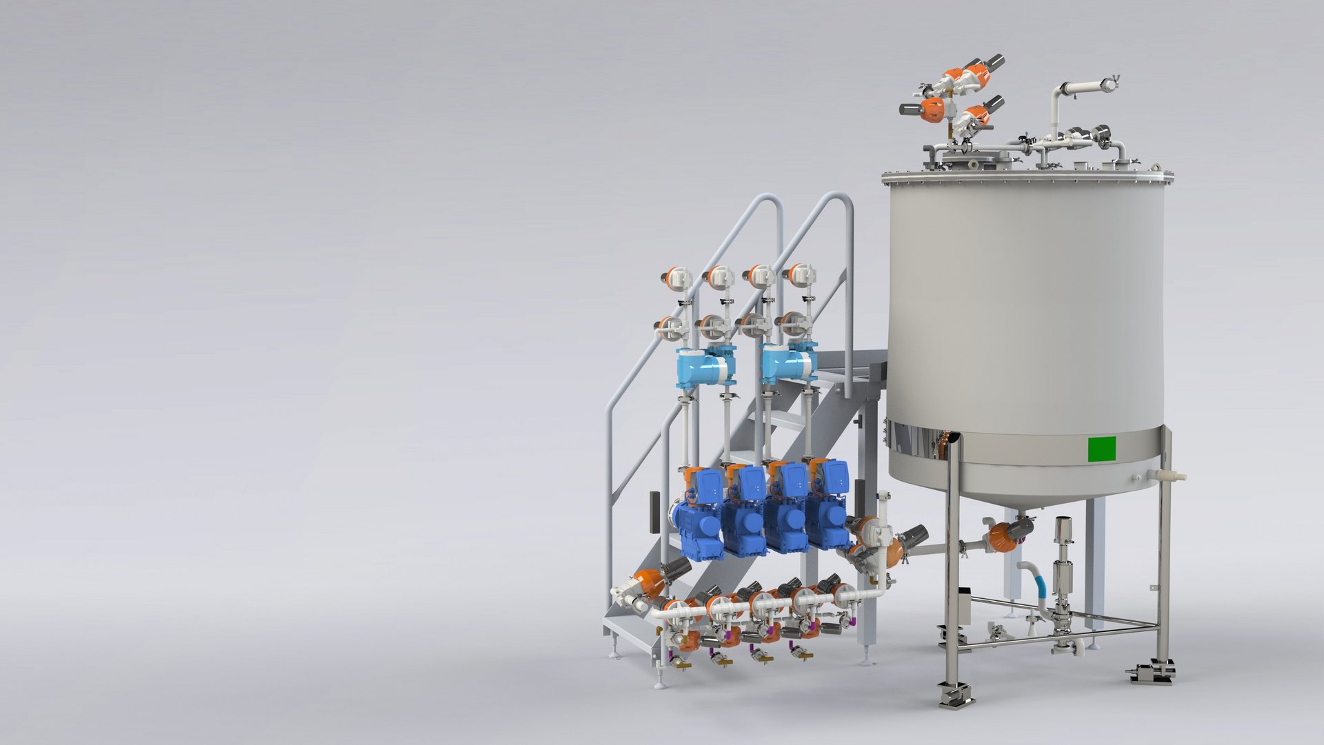 Process plant technology: ultra-pure media pipes made of plastic for the pharmaceutical industry, biotech industry - Colasit