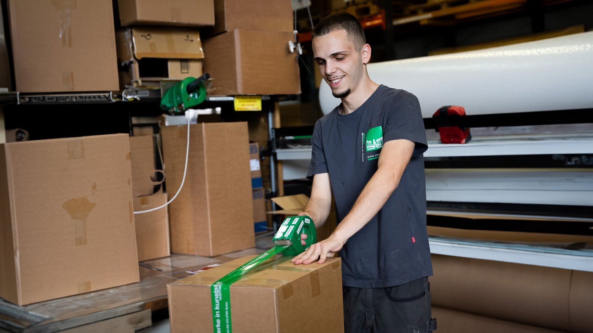 Spannende Lehrstellen im Bereich Logistik - Colasit