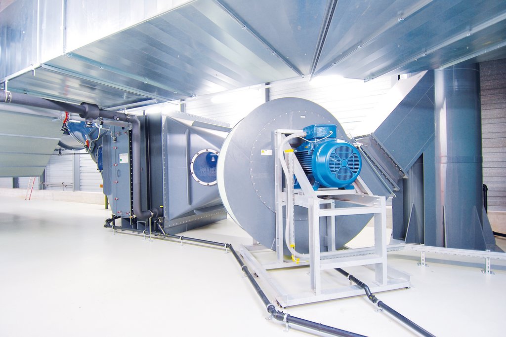 Ventilateurs Colasit pour déshumidification des piscines et des hammams