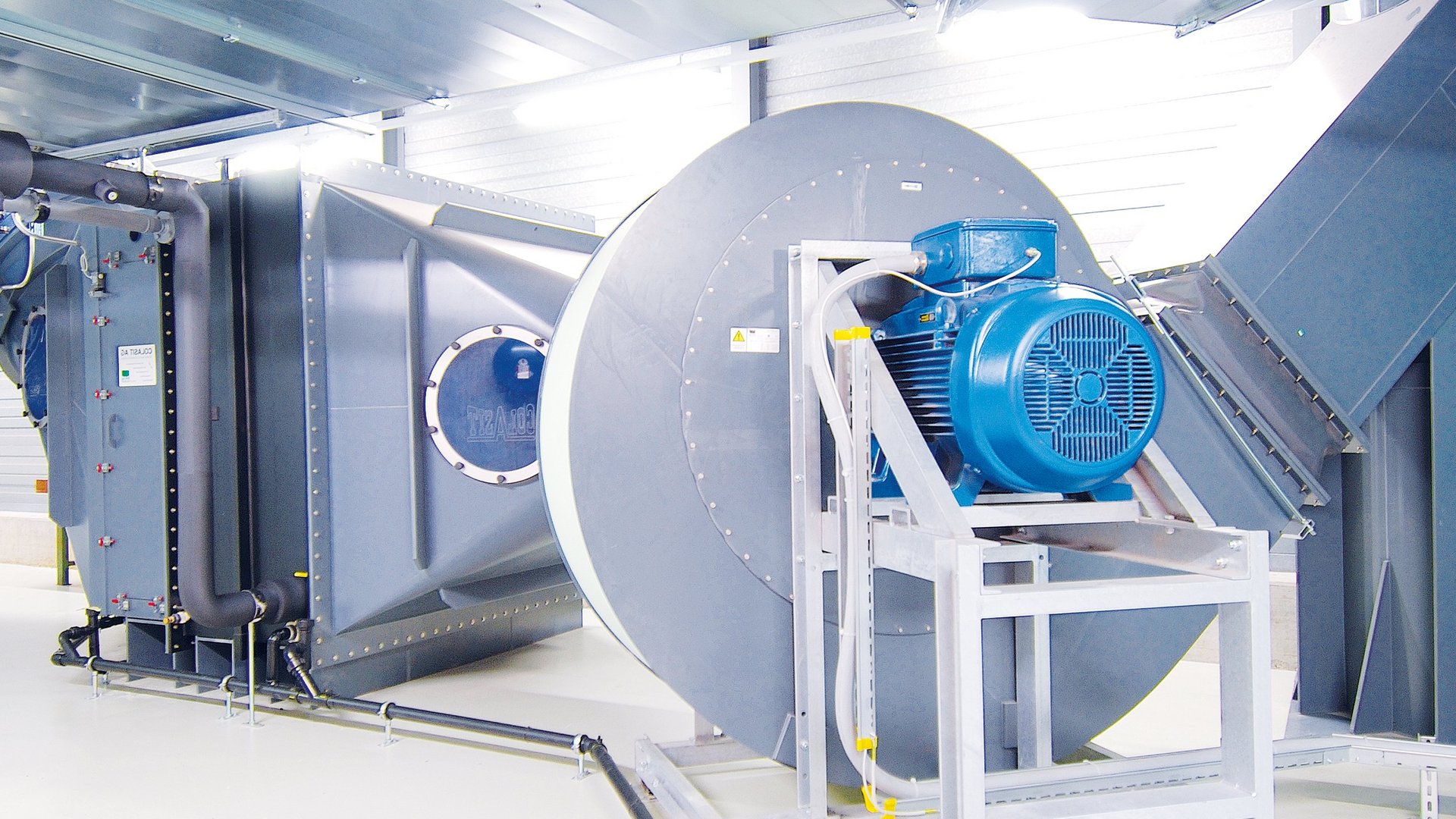 Ventilatoren in Kunststoff für Lüftungen, Abluftreinigungen, Laboratorien für chemisch korrosive Gase und Abluft - Colasit