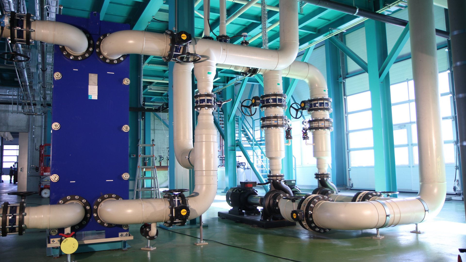 Colasit Process line, chemical lines made of plastic