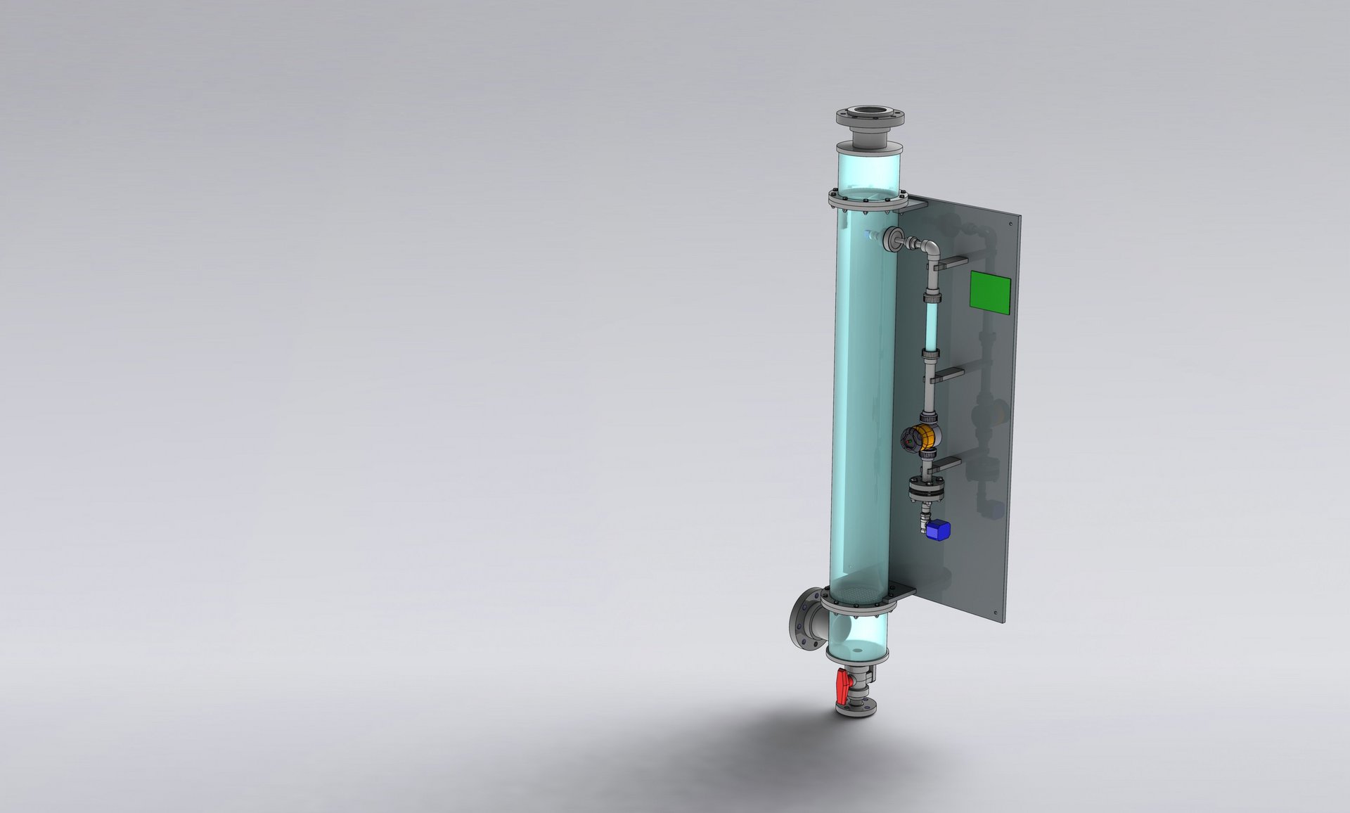 Pré-laveur d’air évacué CAVW en plastique pour les réservoirs, les parcs de cuves pour la pré-épuration des gaz d'échappement - Colasit