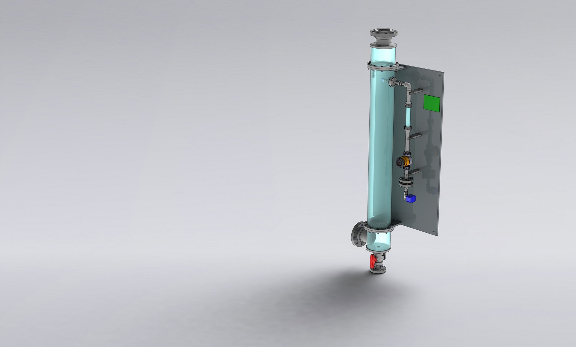 Abluftvorwäscher CAVW in Kunststoff für Behälter, Tanklageranlagen zur Vorreinigung von Abgasen - Colasit