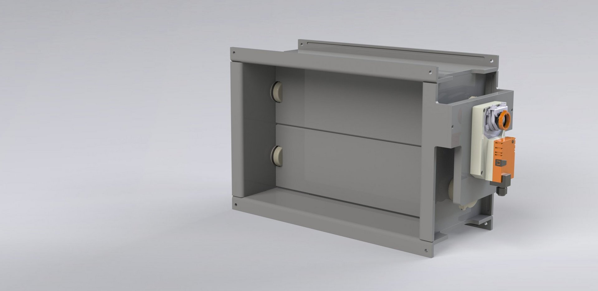 Clapets à lamelles, volets de ventilation, rectangulaires en plastique - Colasit