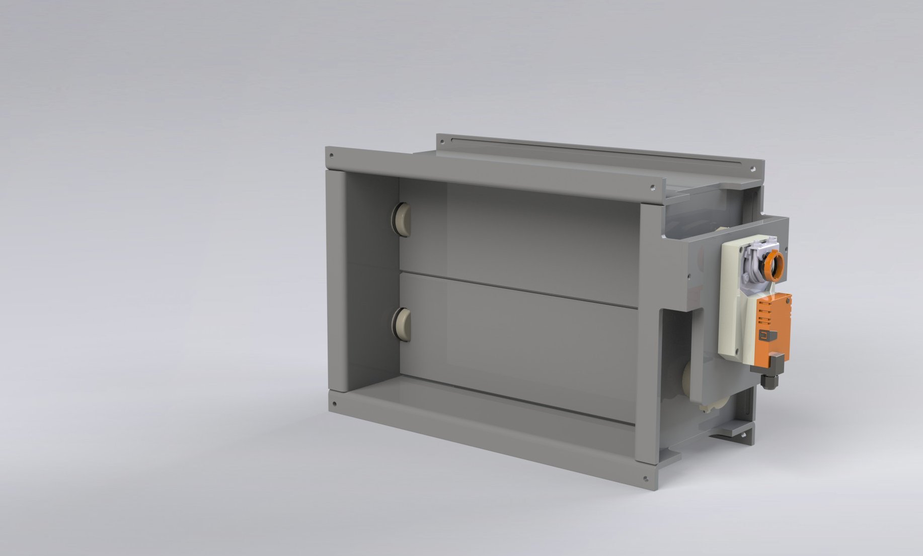 Clapets à lamelles, volets de ventilation, rectangulaires en plastique - Colasit