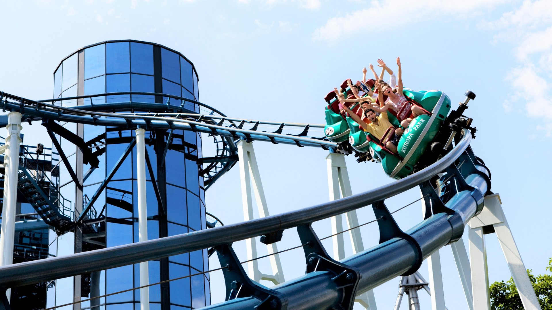 Composite material GRP, CFRP, AFRP for roller coasters, vehicle sheeting, components for high stability and sturdiness - Colasit