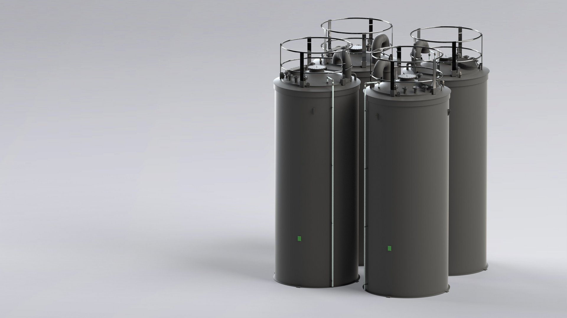 Kunststofflagertanks, Kunststoffbehälter für die Lagerung von Chemikalien, Säuren - Colasit