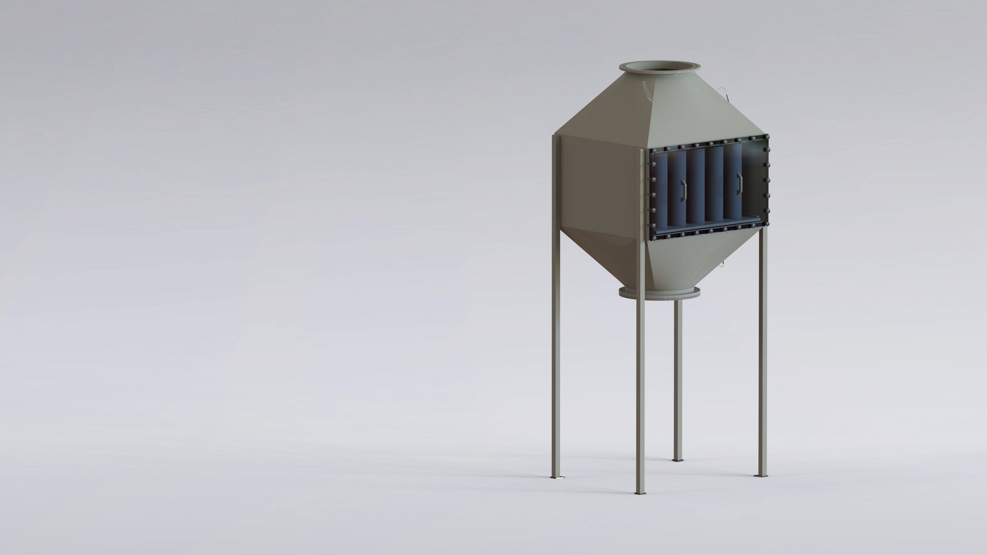 Exhaust air filters made of plastic as a plastic welded structure - Colasit