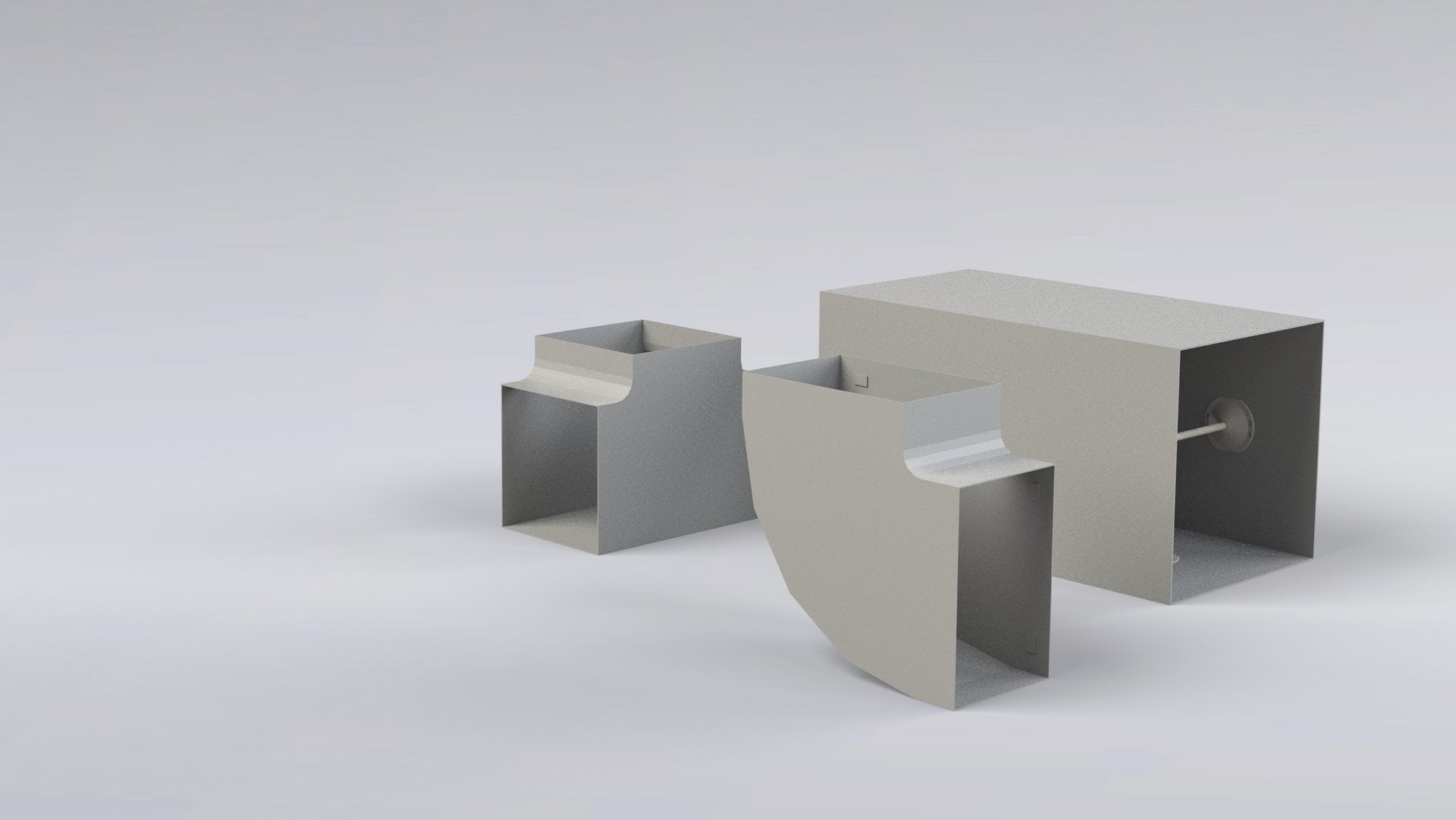 Ventilation components, rectangular ducts and moulded parts made of plastic for corrosive exhaust air and gases - Colasit