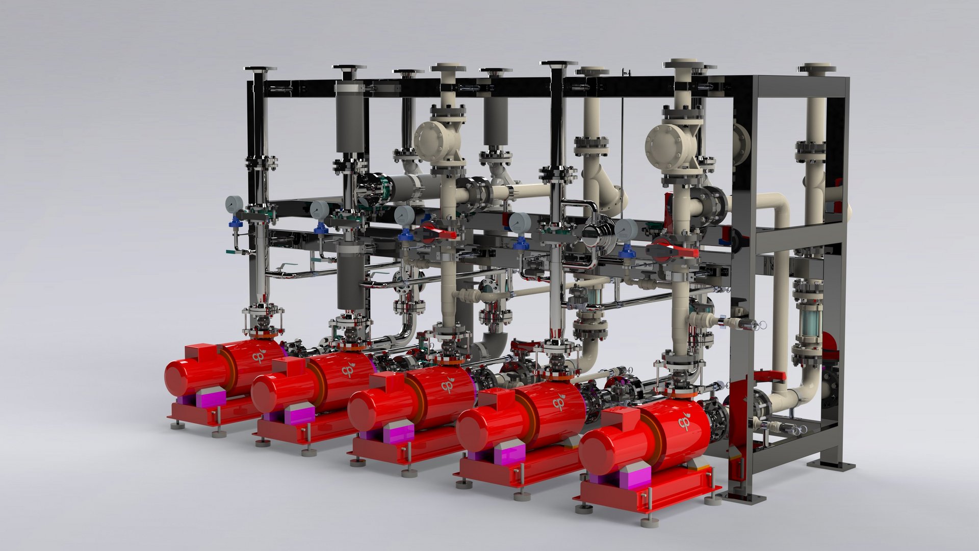 Process plant technology: skids, modules made of plastic for the pharmaceutical industry, biotech industry - Colasit
