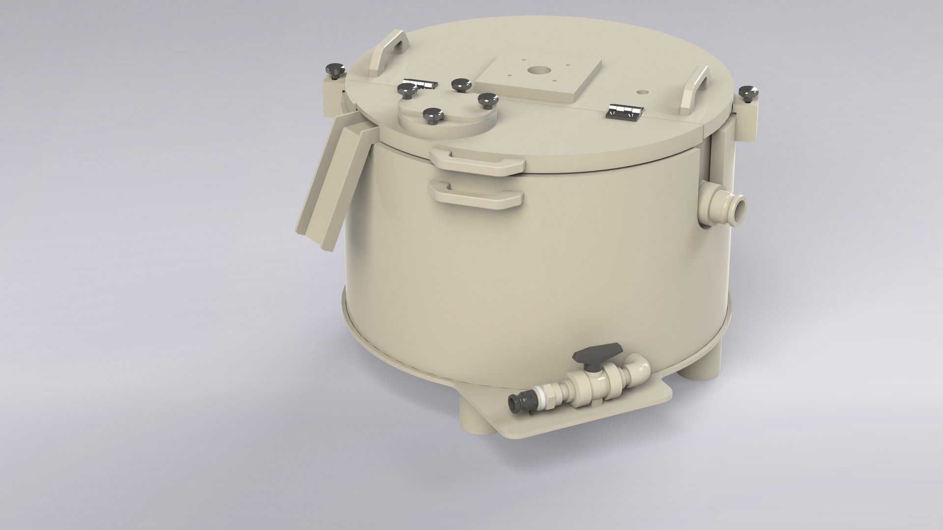 Insulated plastic vessel for the chemical industry - Colasit