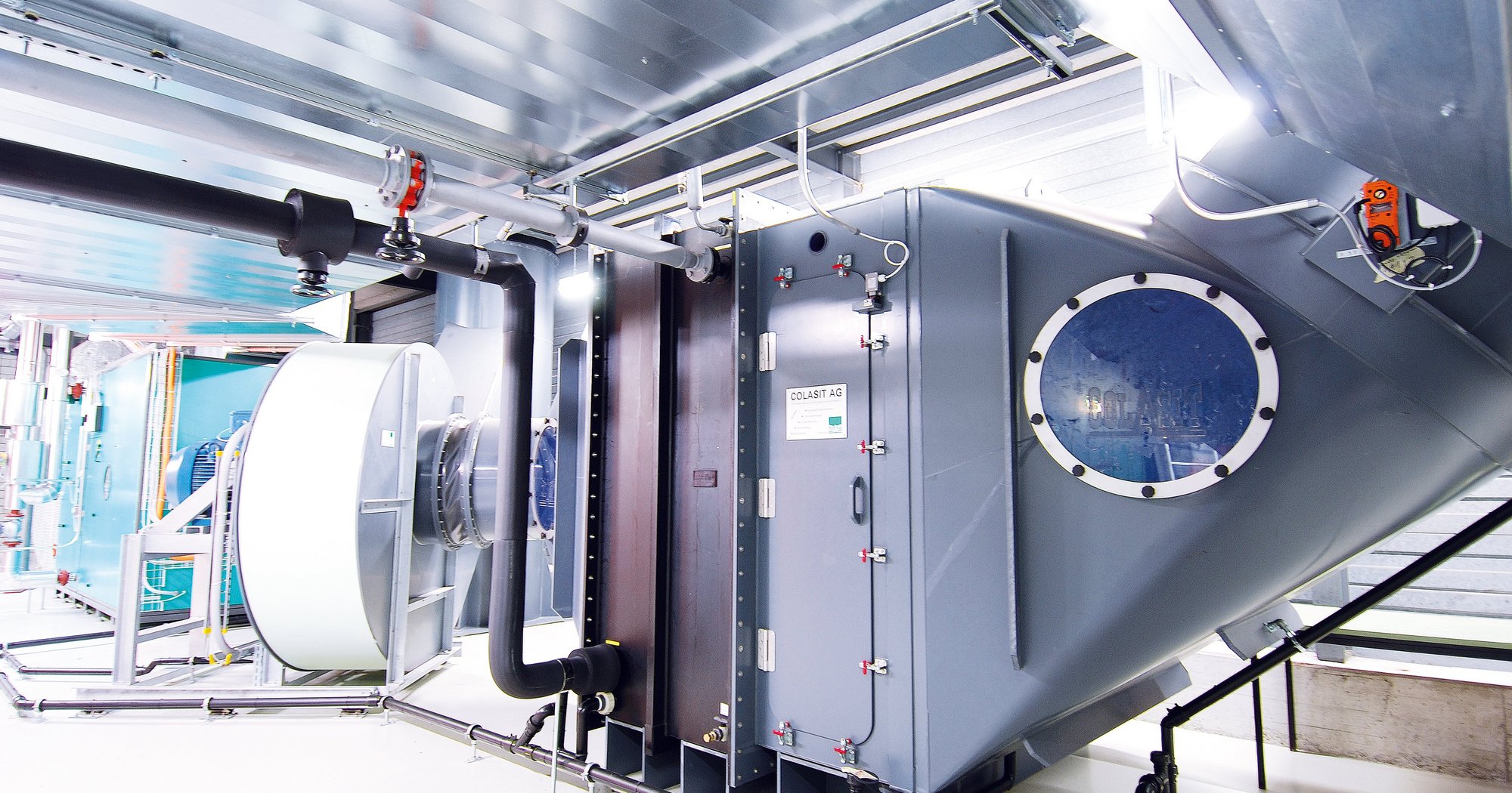 Colasit Appareils de ventilation en plastique pour air évacué corrosif
