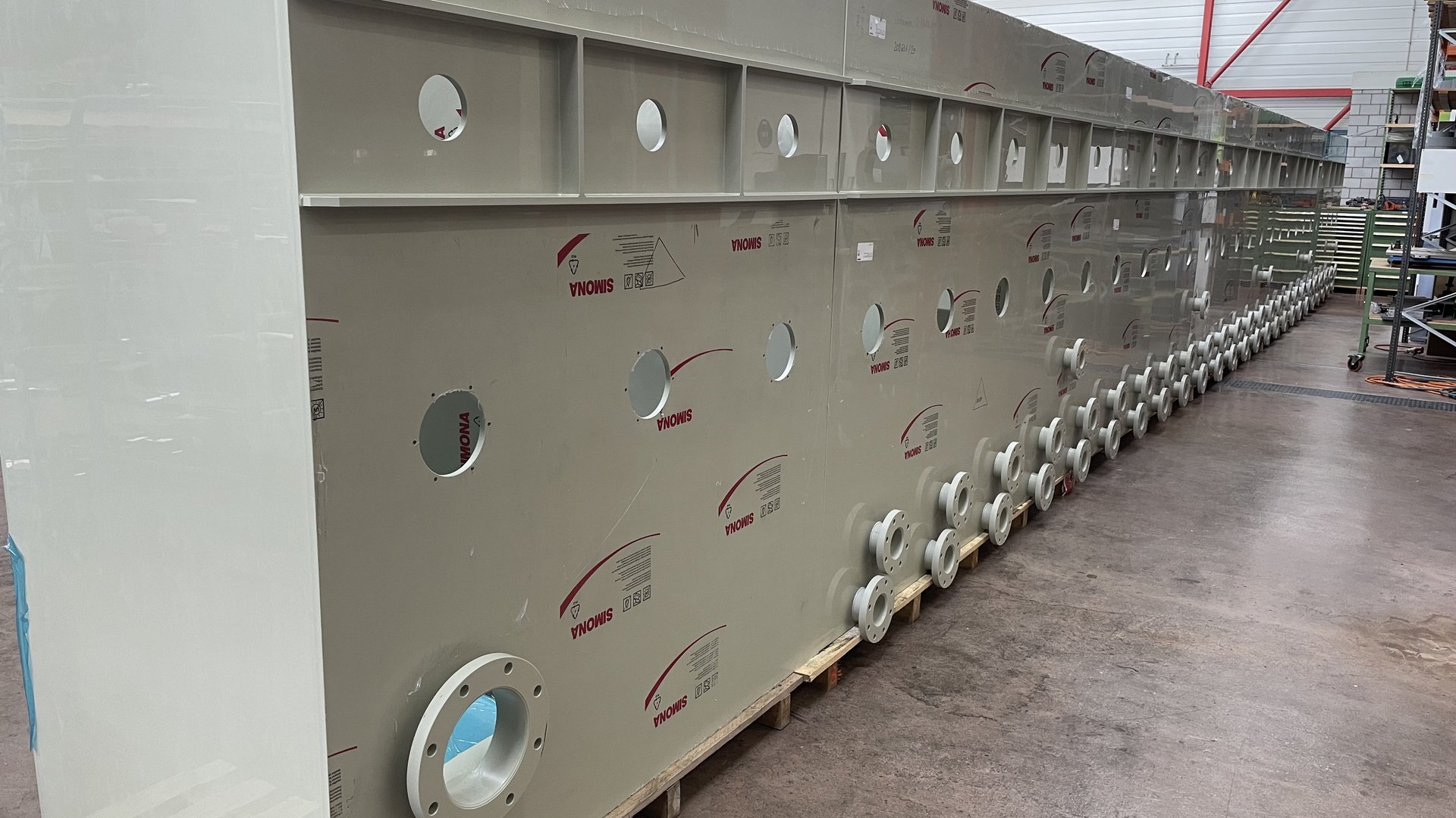 Kunststoffgehäuse in Kunststoff PP, als Kunststoffschweisskonstruktion - Colasit