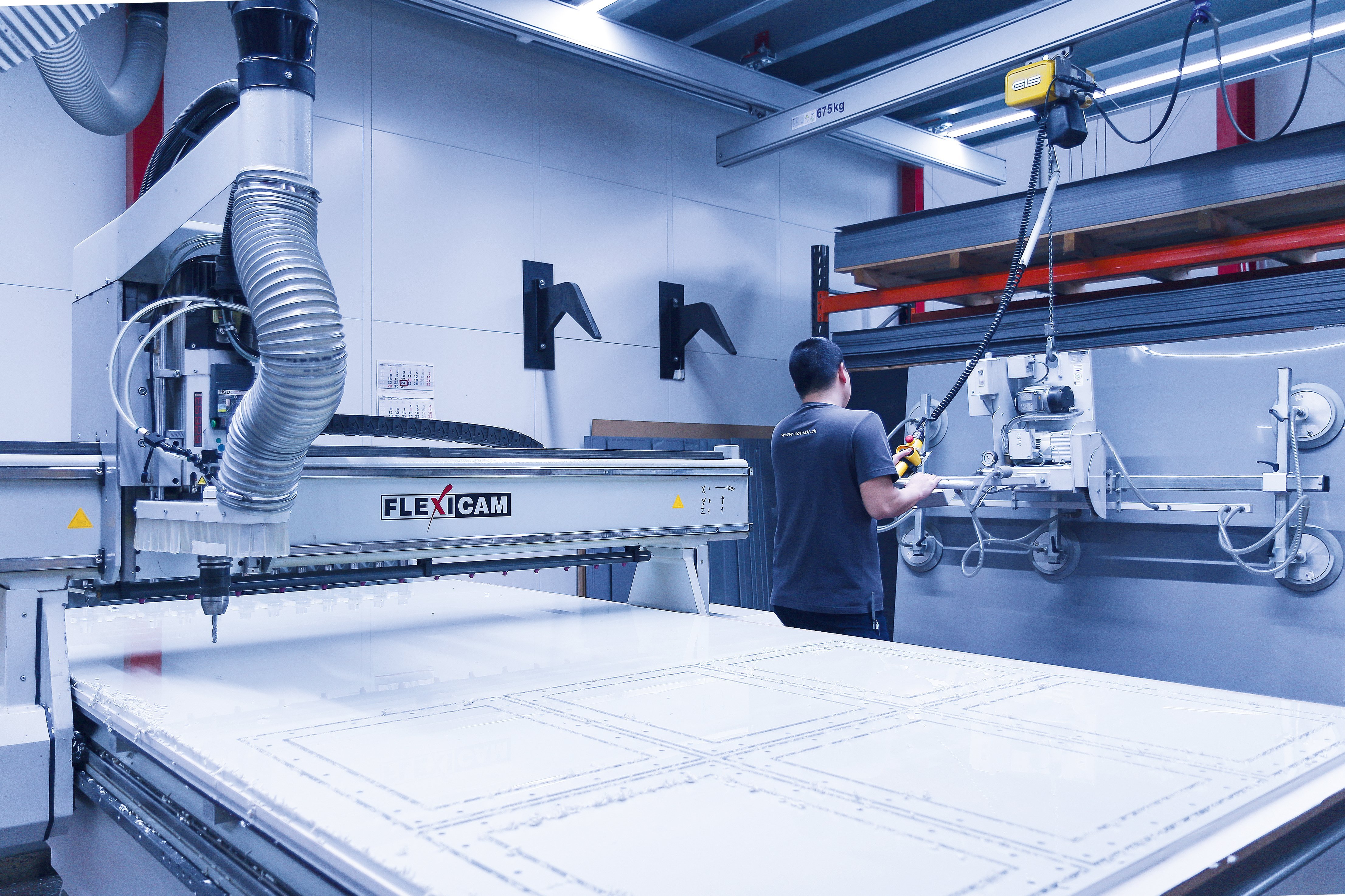 Fibre composite moulded materials made of “composite material” for roller coasters, vehicle sheeting, components for high stability and sturdiness - Colasit