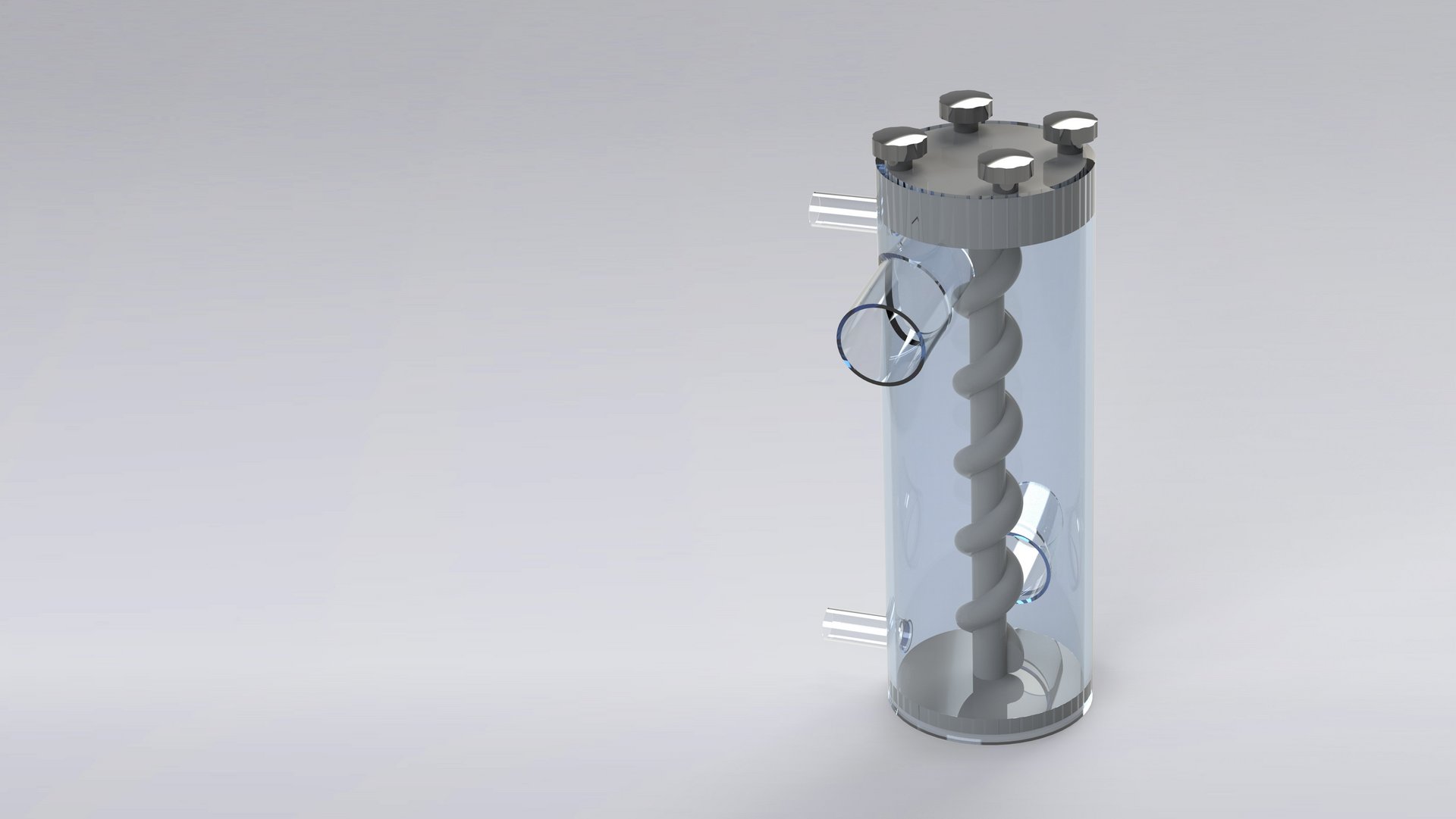 Fountain showpiece made of plastic as a plastic welded structure - Colasit