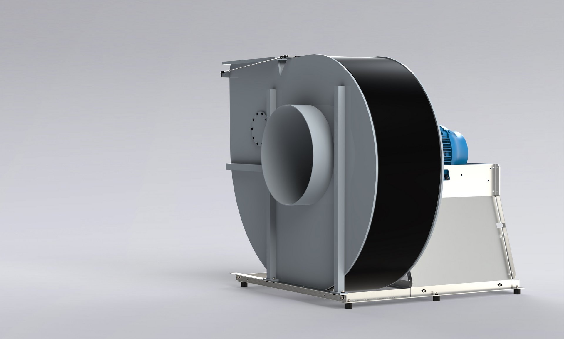 Ventilatorenbau aus Kunststoff für Abluft und korrosive Gase - Colasit