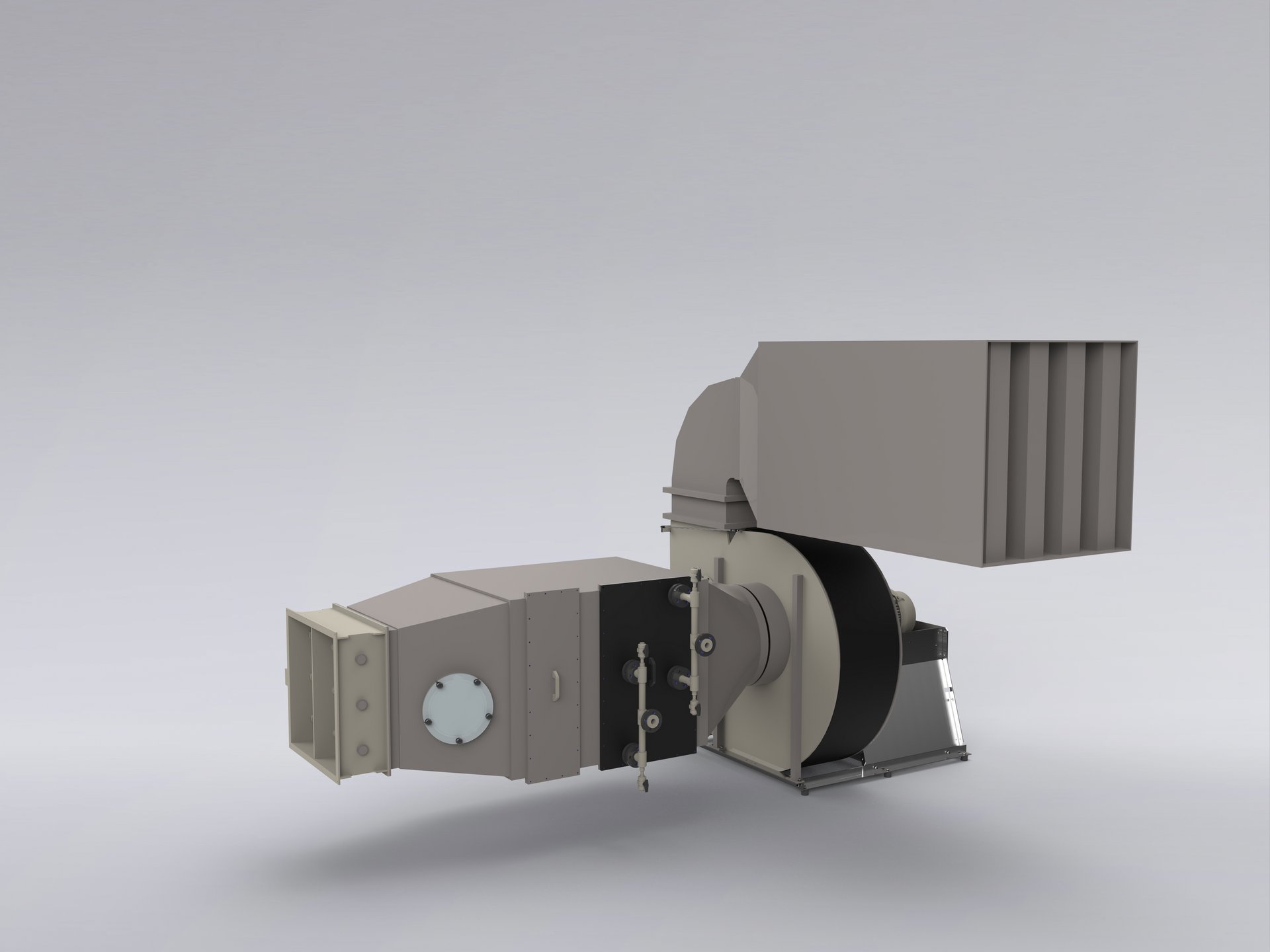 Récupération d'énergie avec l’échangeur thermique en plastique pour l'air évacué et les gaz agressifs et corrosifs - Colasit