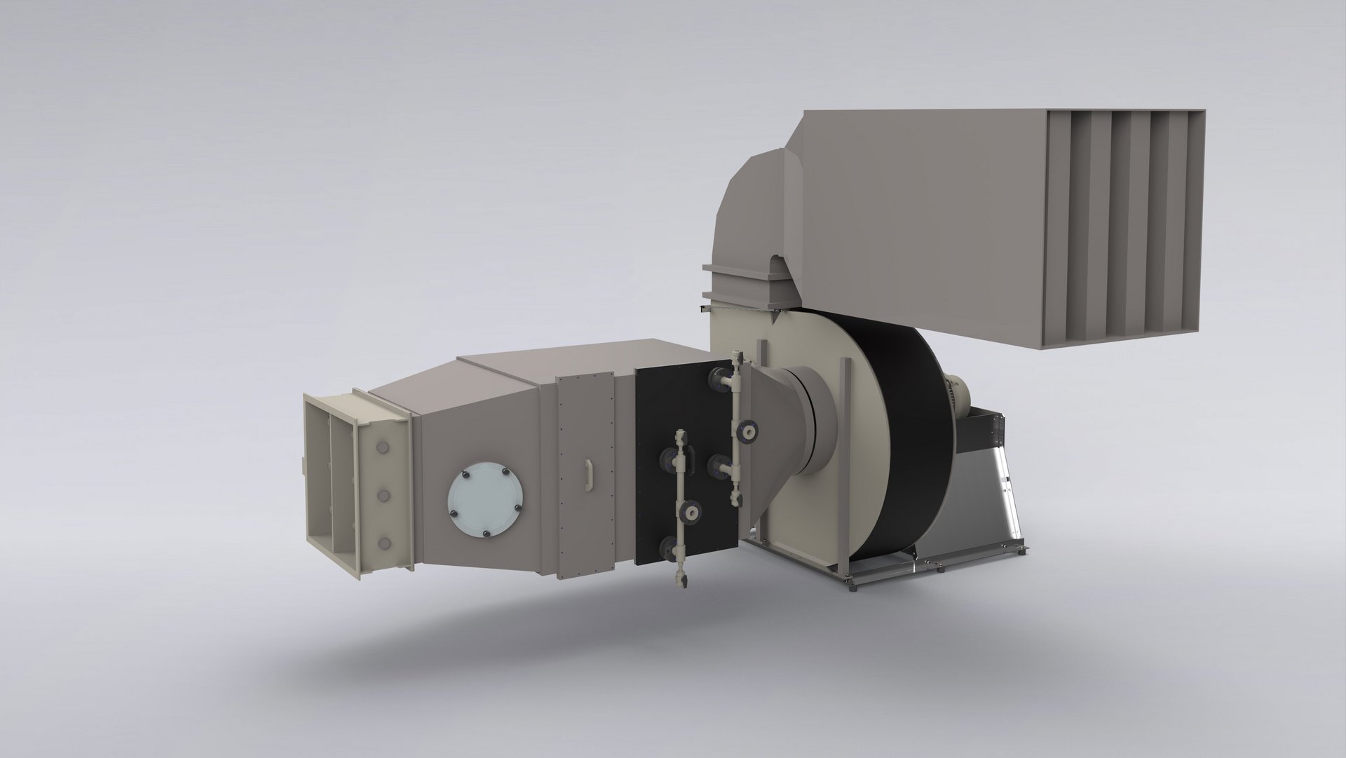 Energy recovery from exhaust air and gases with heat exchangers for wet scrubbers used for exhaust air purification - Colasit