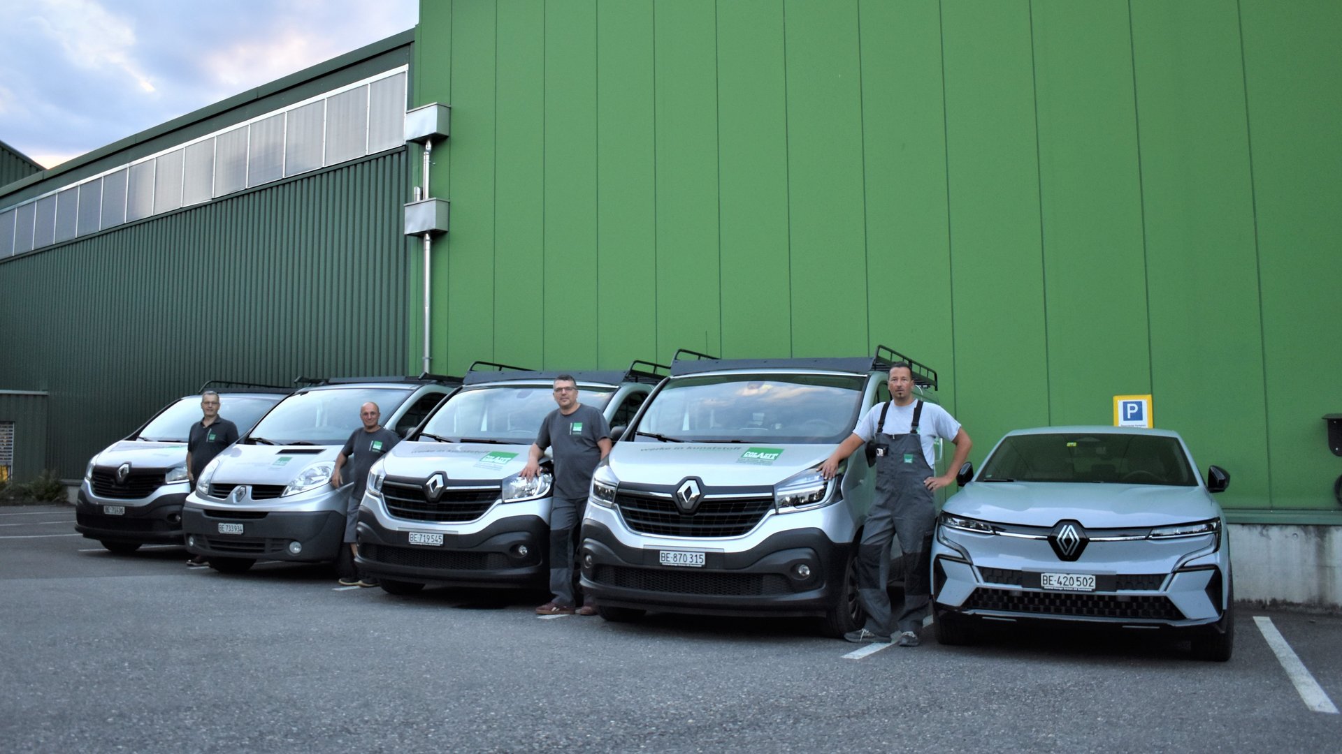 Assembly, maintenance with service vehicles service - Colasit