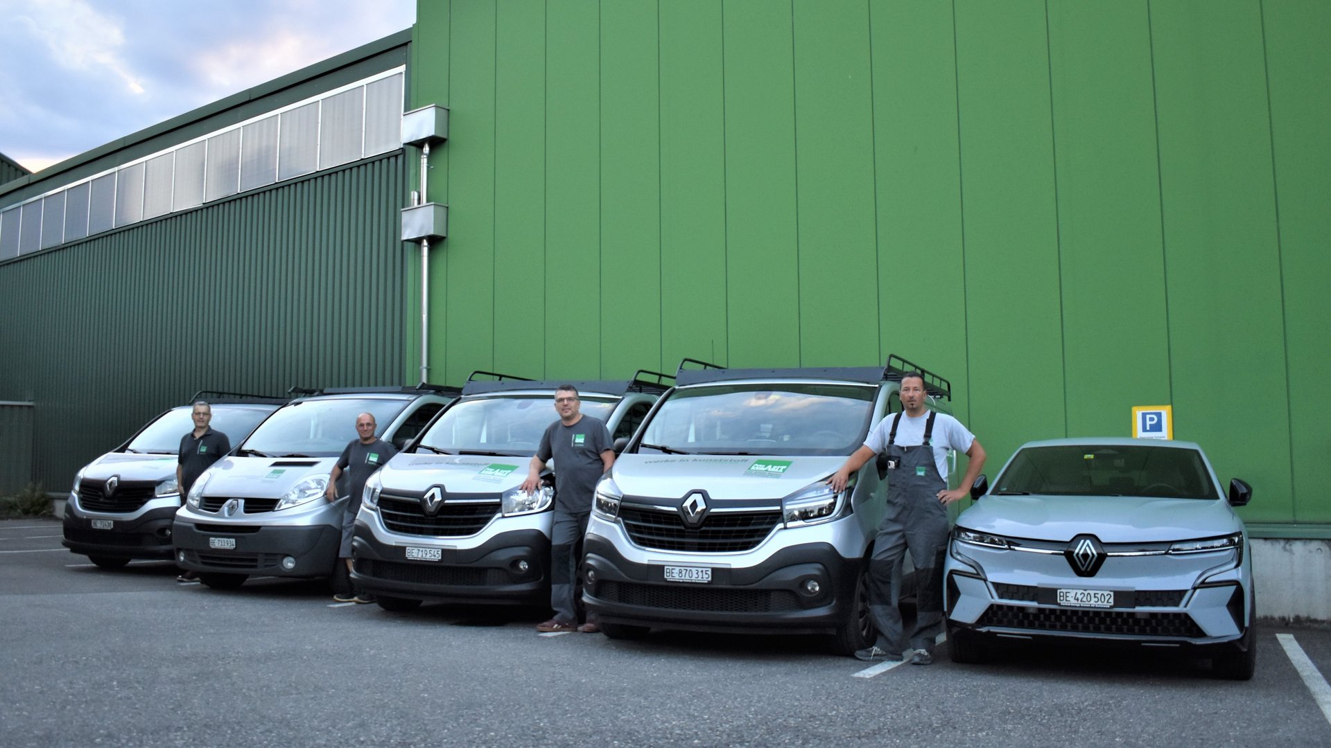 Assembly, maintenance with service vehicles service - Colasit