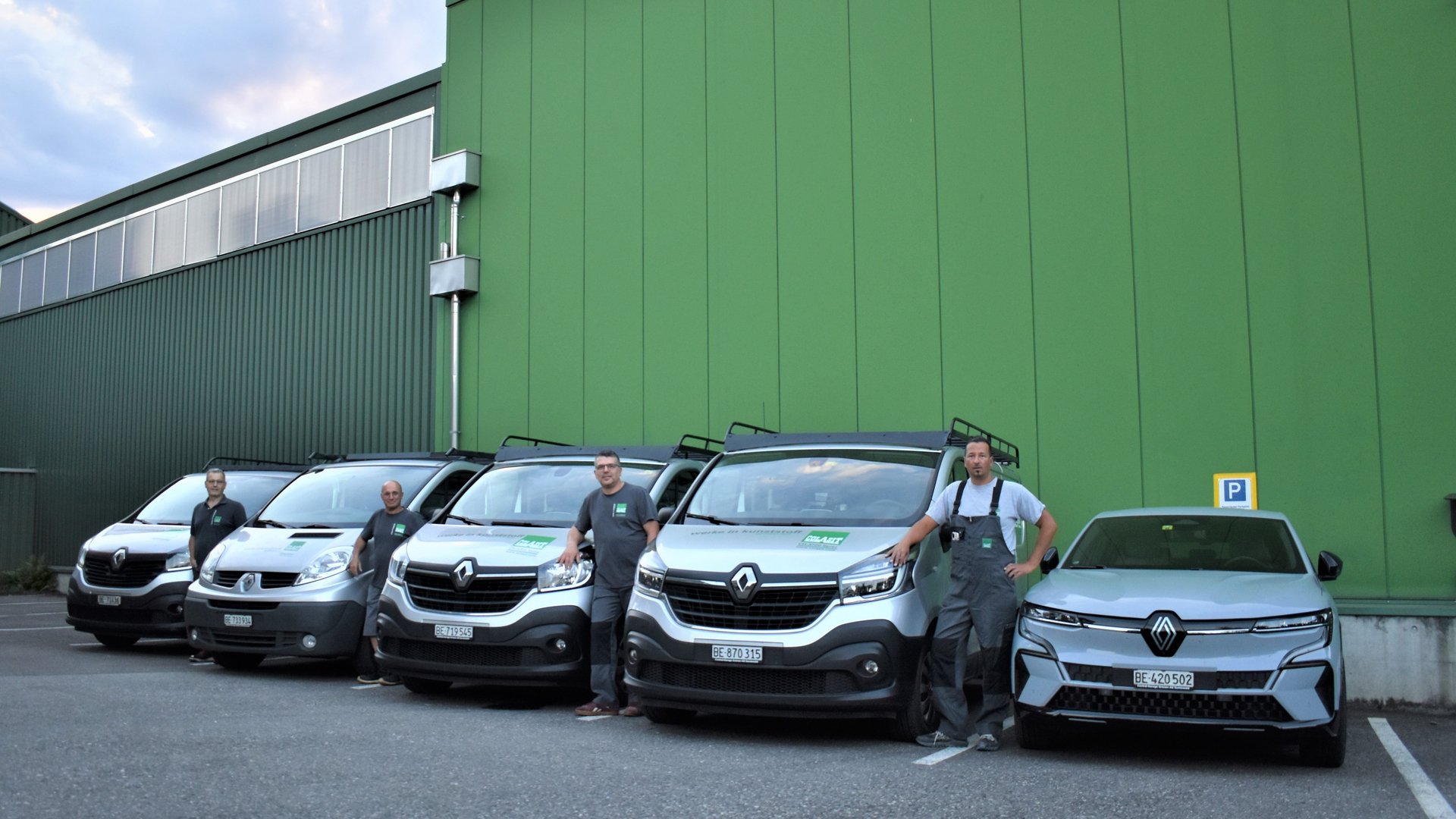 Assembly, maintenance with service vehicles service - Colasit