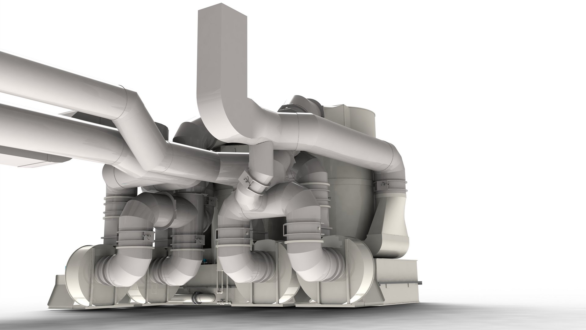 Installations de ventilation en plastique pour l'air évacué et les gaz agressifs et corrosifs - Colasit 