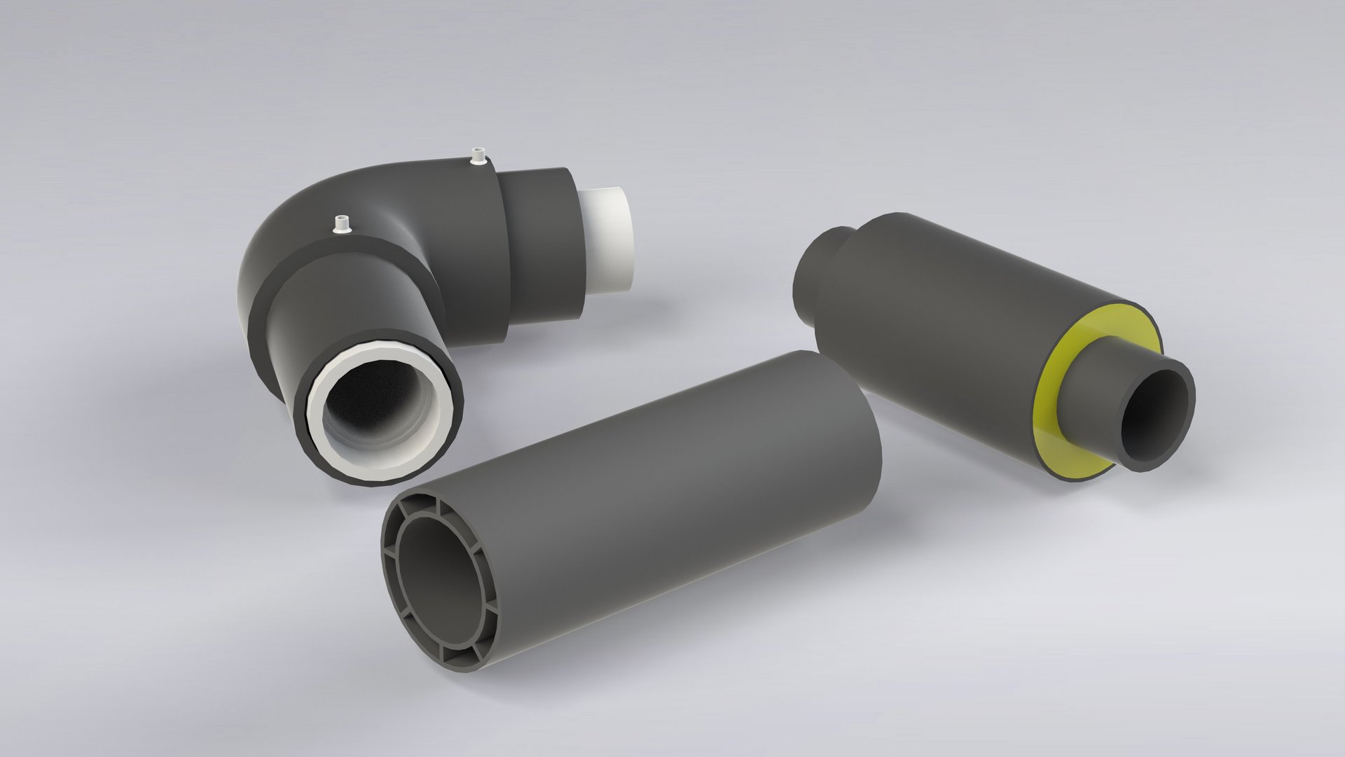 Rohrleitungsbau in Kunststoff für die Chemieindustrie, Kläranlagen, Kehrichtverbrennungen - Colasit