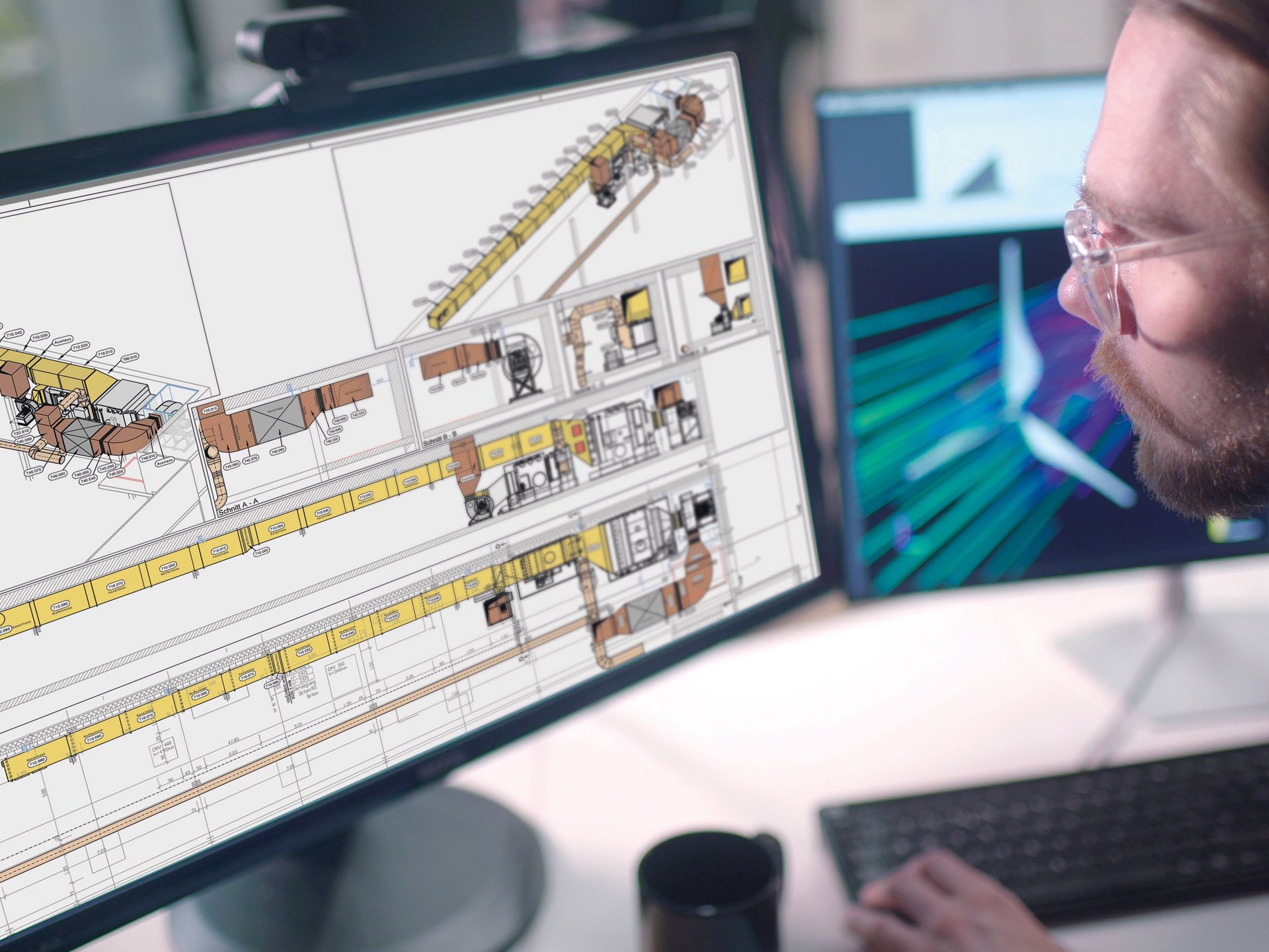Consultation and planning for ventilation components, complete systems made of plastic for corrosive exhaust air and gases - Colasit
