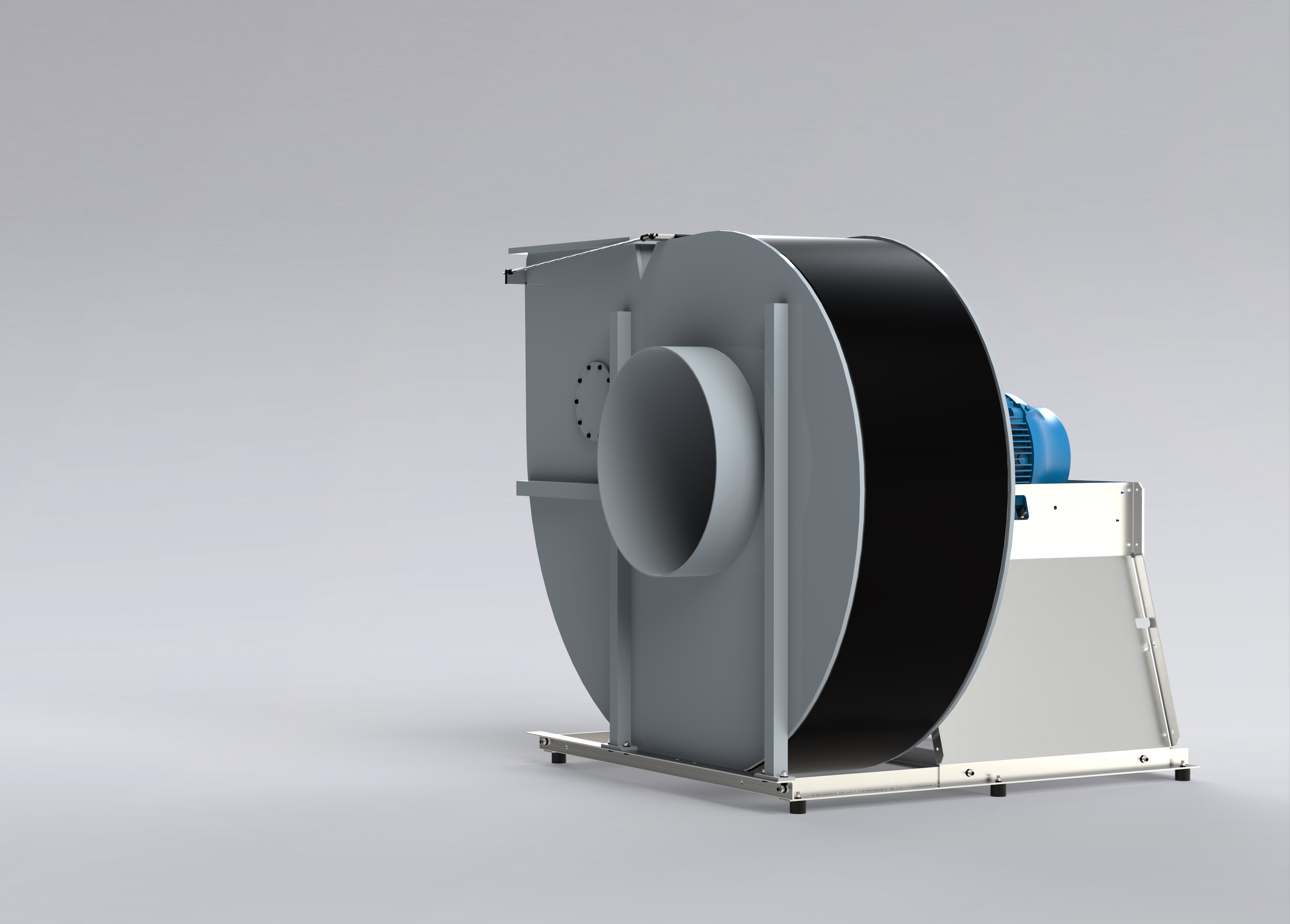 Industrial fans made of plastic for exhaust air and corrosive gases - Colasit