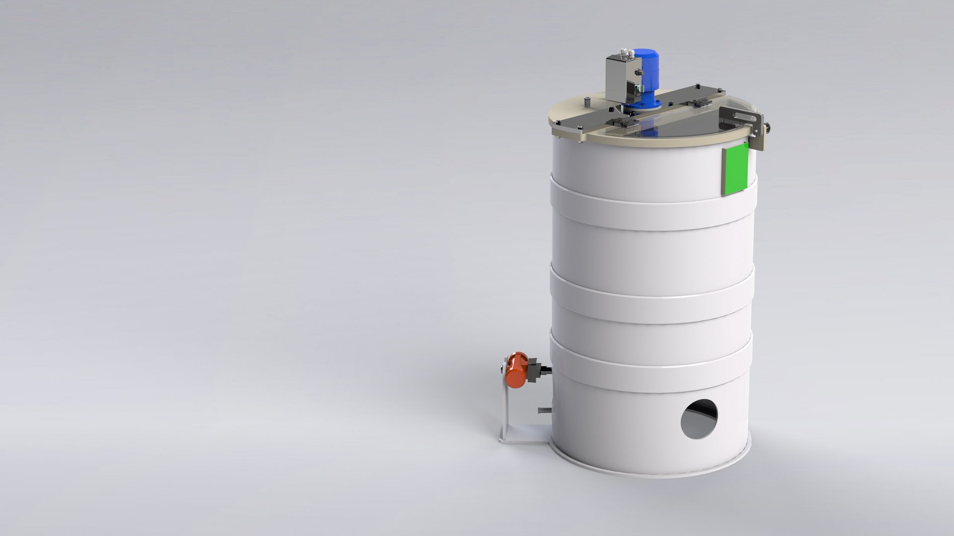 Prozessanlagentechnik, Mischanlagen, Rührbehälter in Kunststoff für die Pharmaindustrie, Biotechindustrie – Colasit