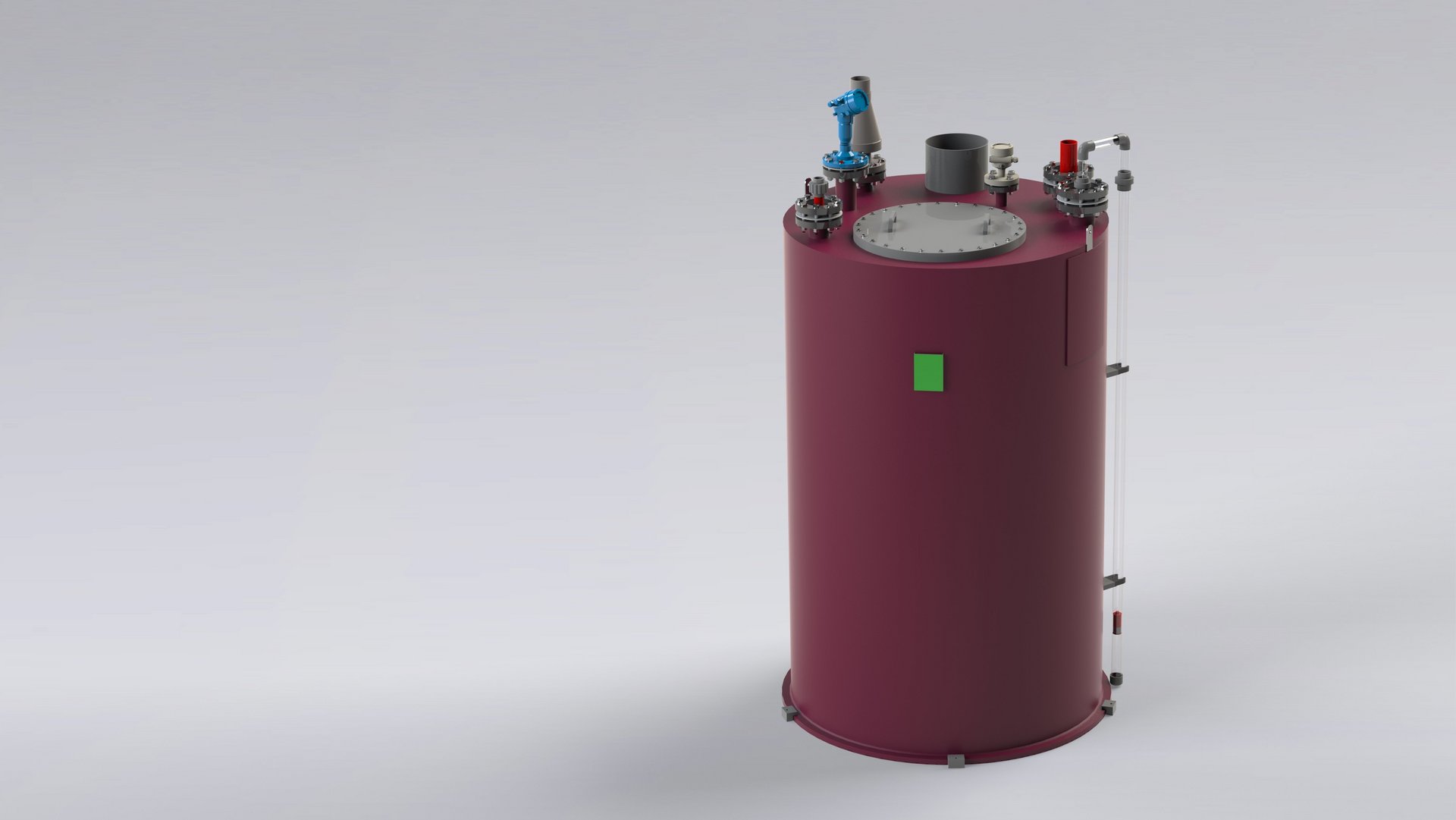 Vessels, tanks made of plastic with GRP reinforcement - Colasit