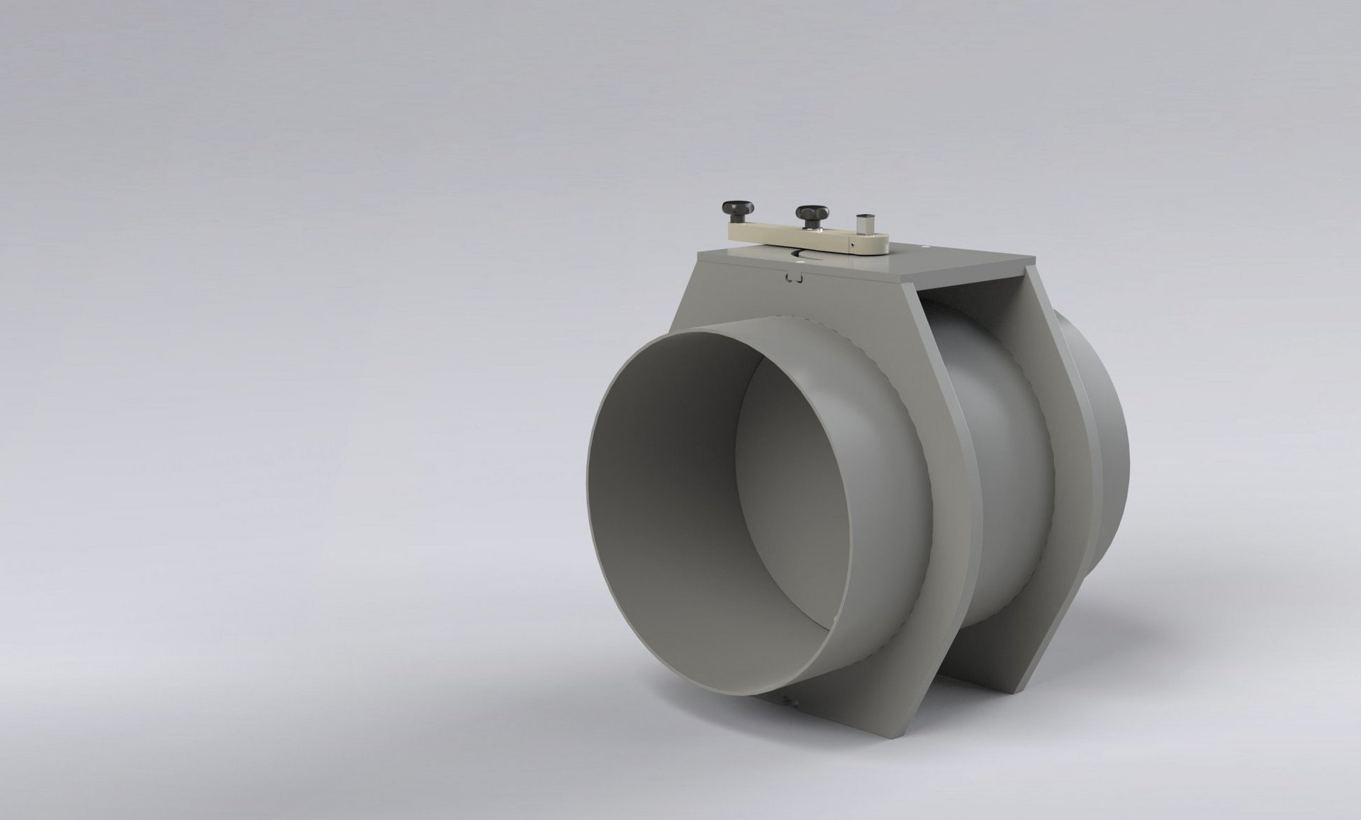 Drosselklappen, Luftregulierklappen rund in Kunststoff - Colasit