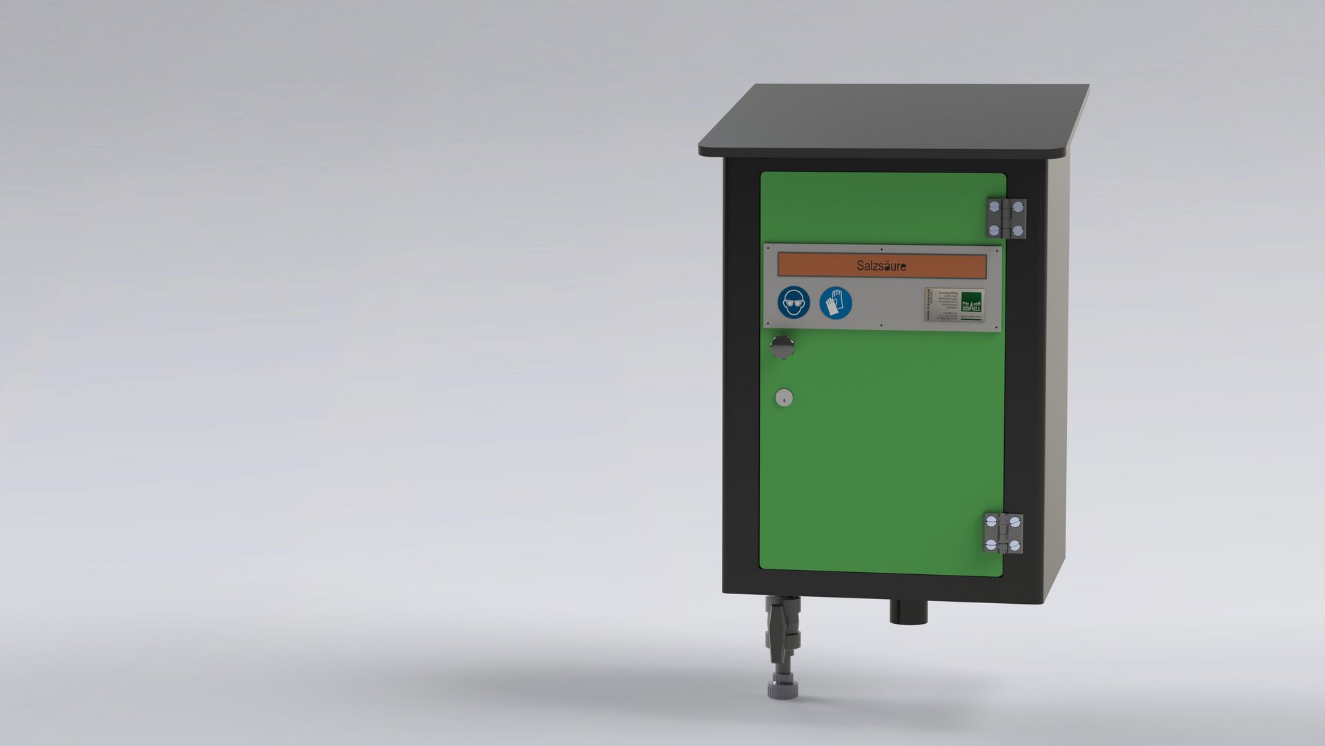 Safe delivery station and handling for fuel tankers and filling tanks made of plastic - Colasit