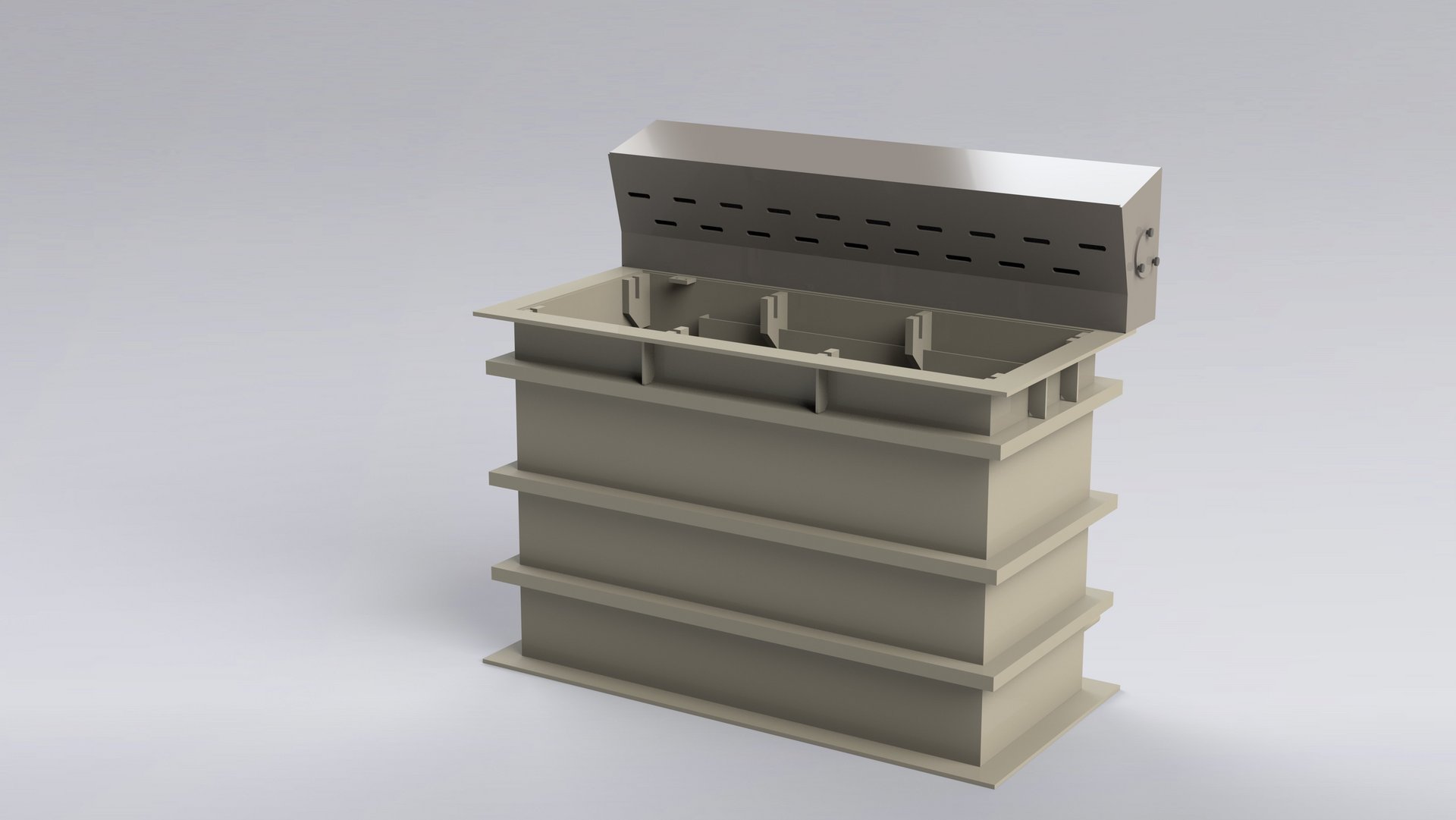 Rectangular plastic vessels and plastic tubs for the galvanising industry and the anodising industry - Colasit