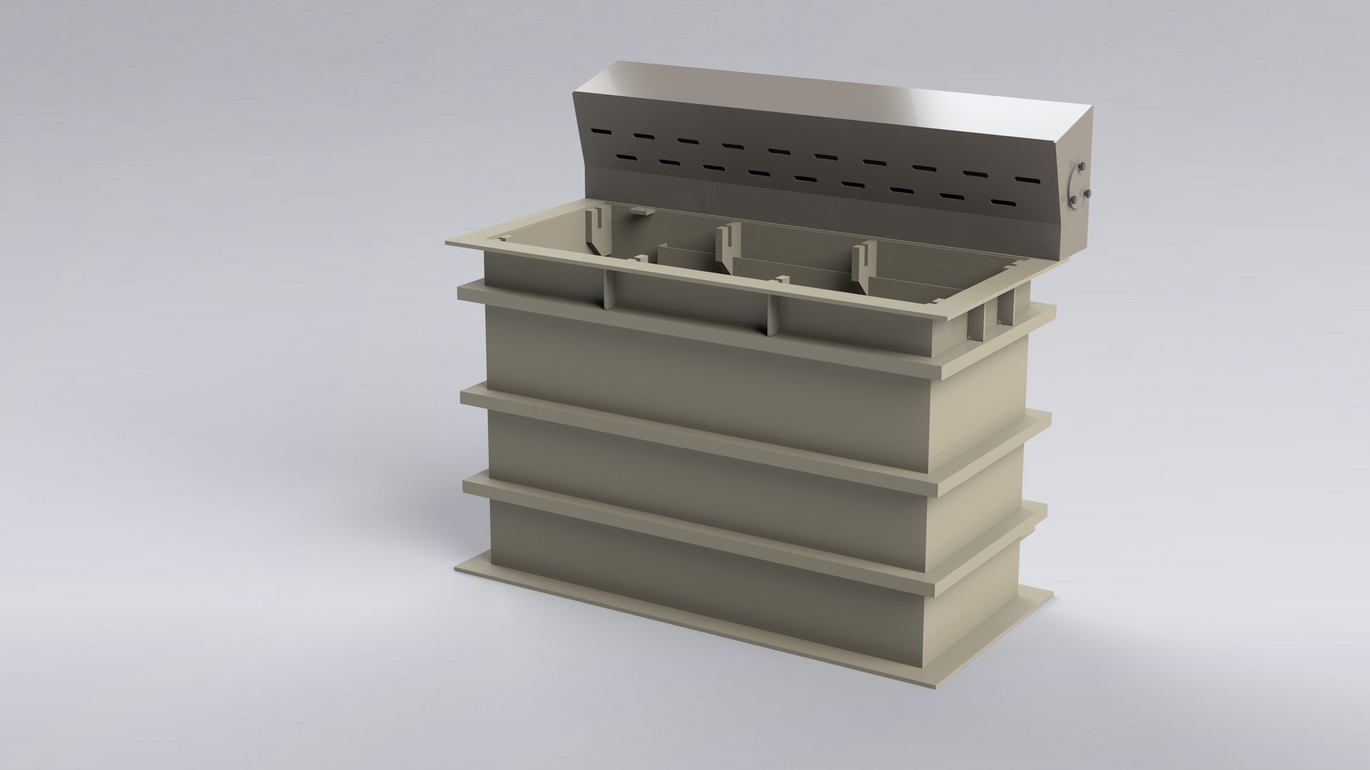 Rectangular plastic vessels and plastic tubs for the galvanising industry and the anodising industry - Colasit