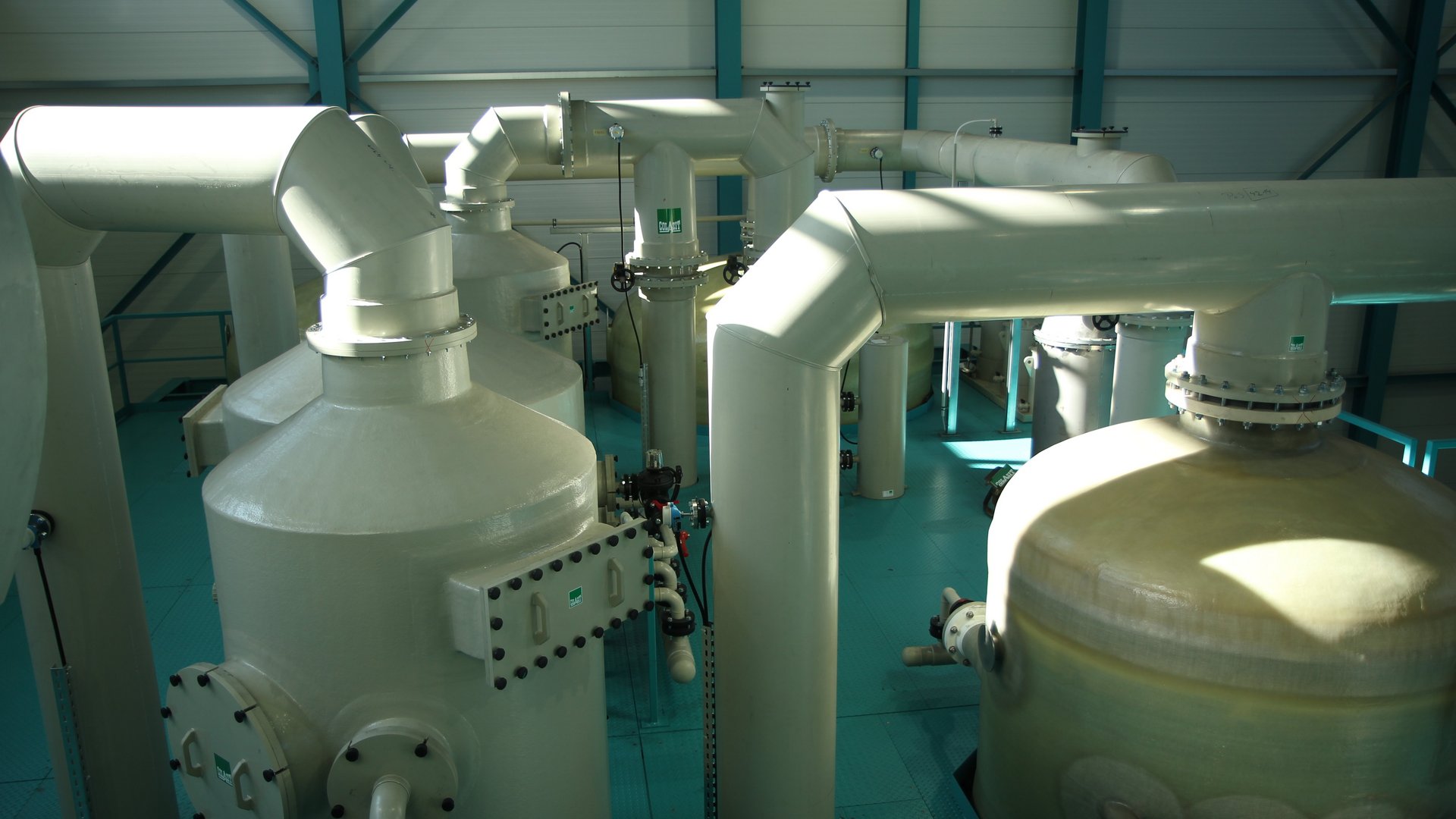 Colasit Process line, chemical lines made of plastic