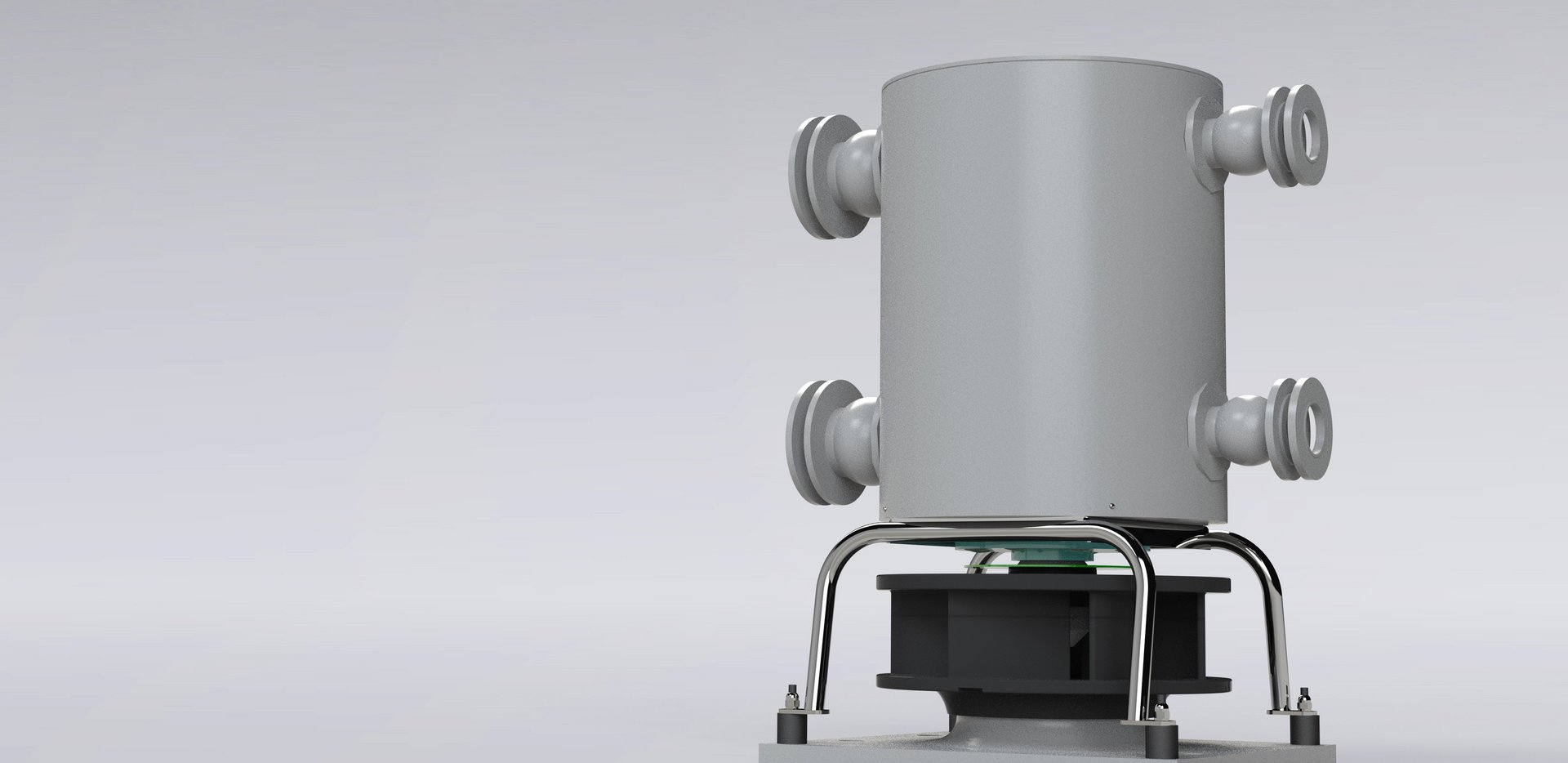 Ventilateur spécial en plastique en tant que ventilateur principal pour les eaux gazeuses évacuées - Colasit