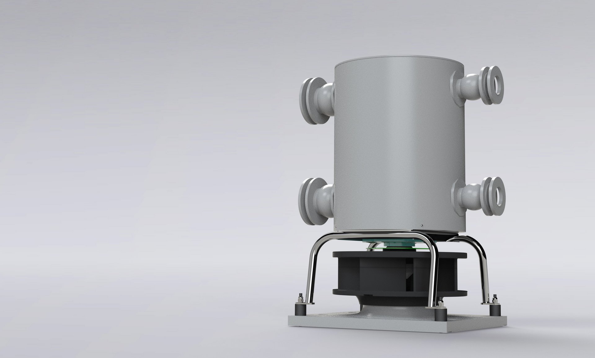 Ventilateur spécial en plastique en tant que ventilateur principal pour les eaux gazeuses évacuées - Colasit