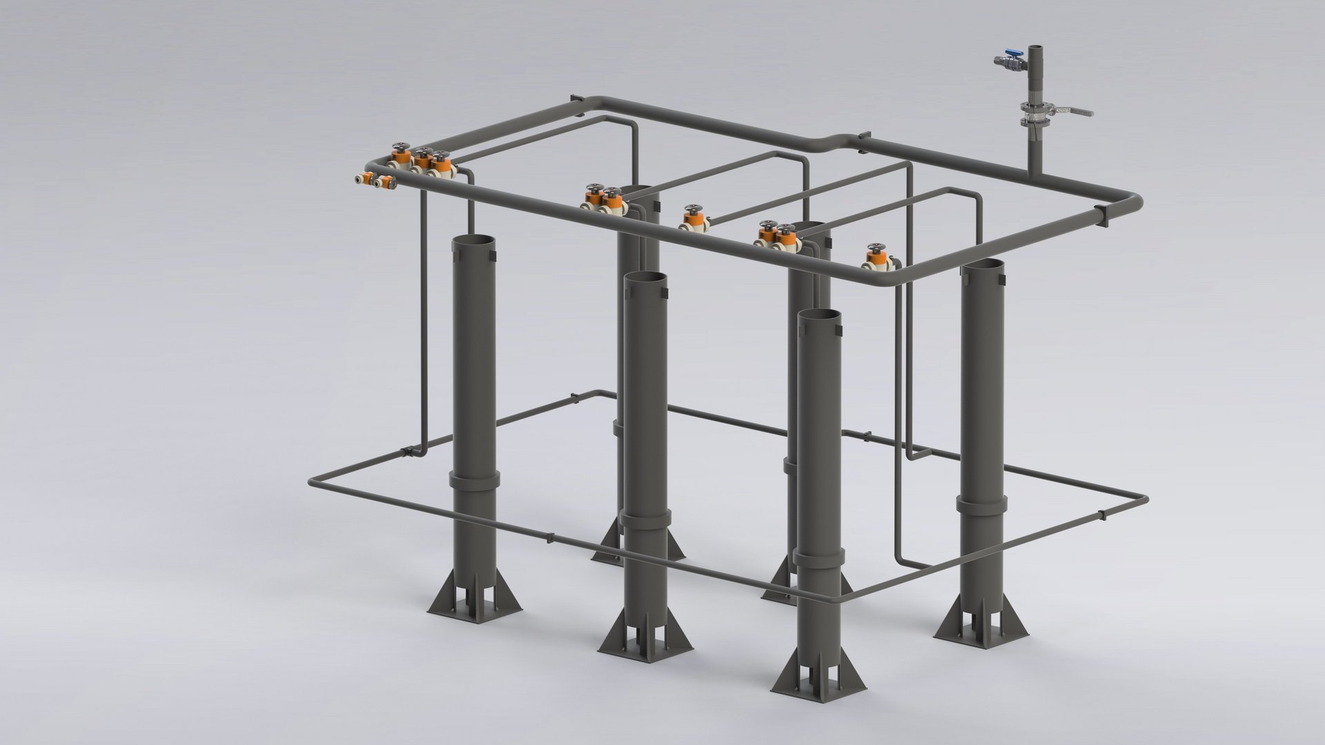 Airlift für Aquakulturanlagen in Kunststoffausführung für nachhaltige Fischzucht die und Produktion von Meeresfrüchten und Wasserpflanzen - Colasit