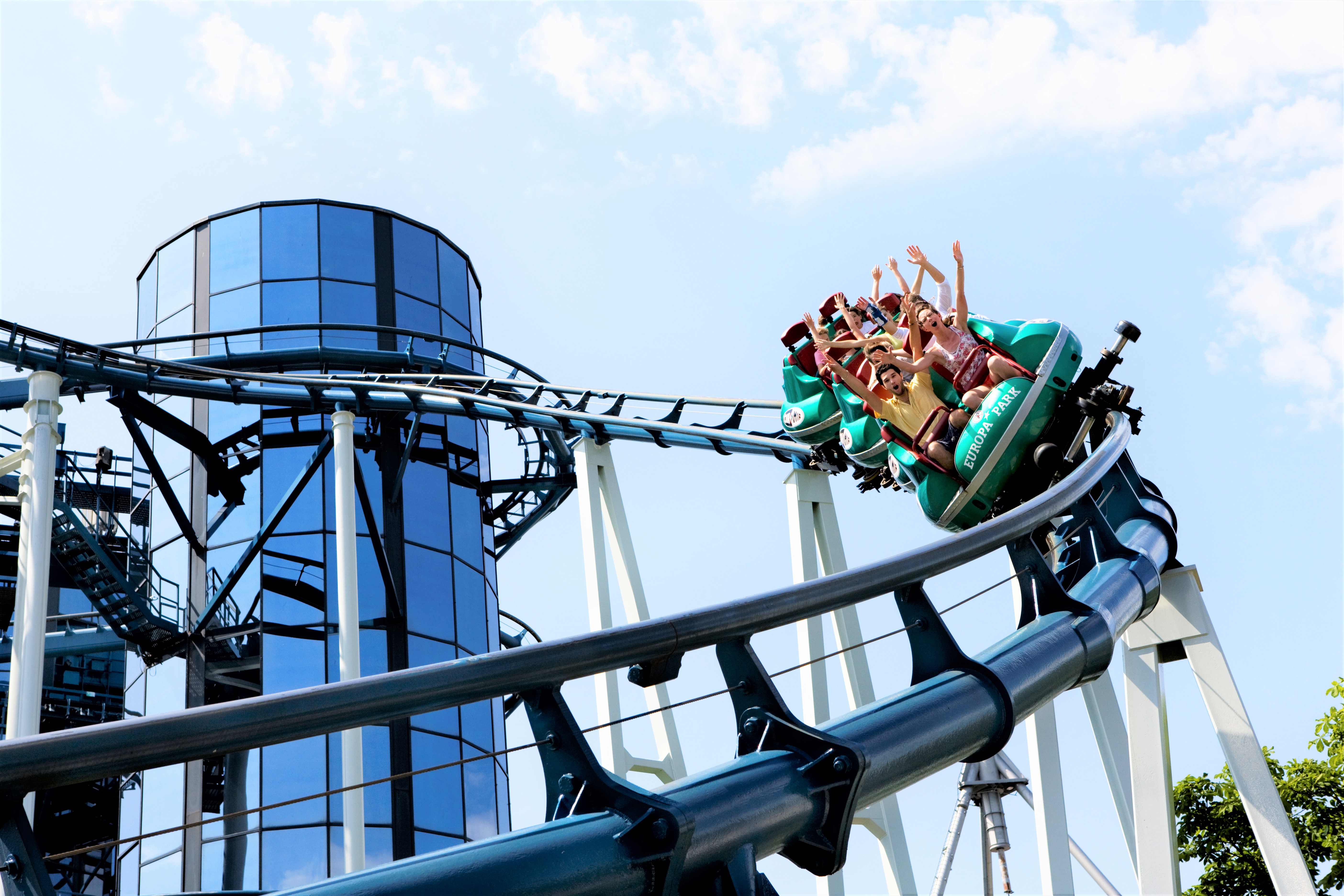 Composite material GRP, CFRP, AFRP for roller coasters, vehicle sheeting, components for high stability and sturdiness - Colasit