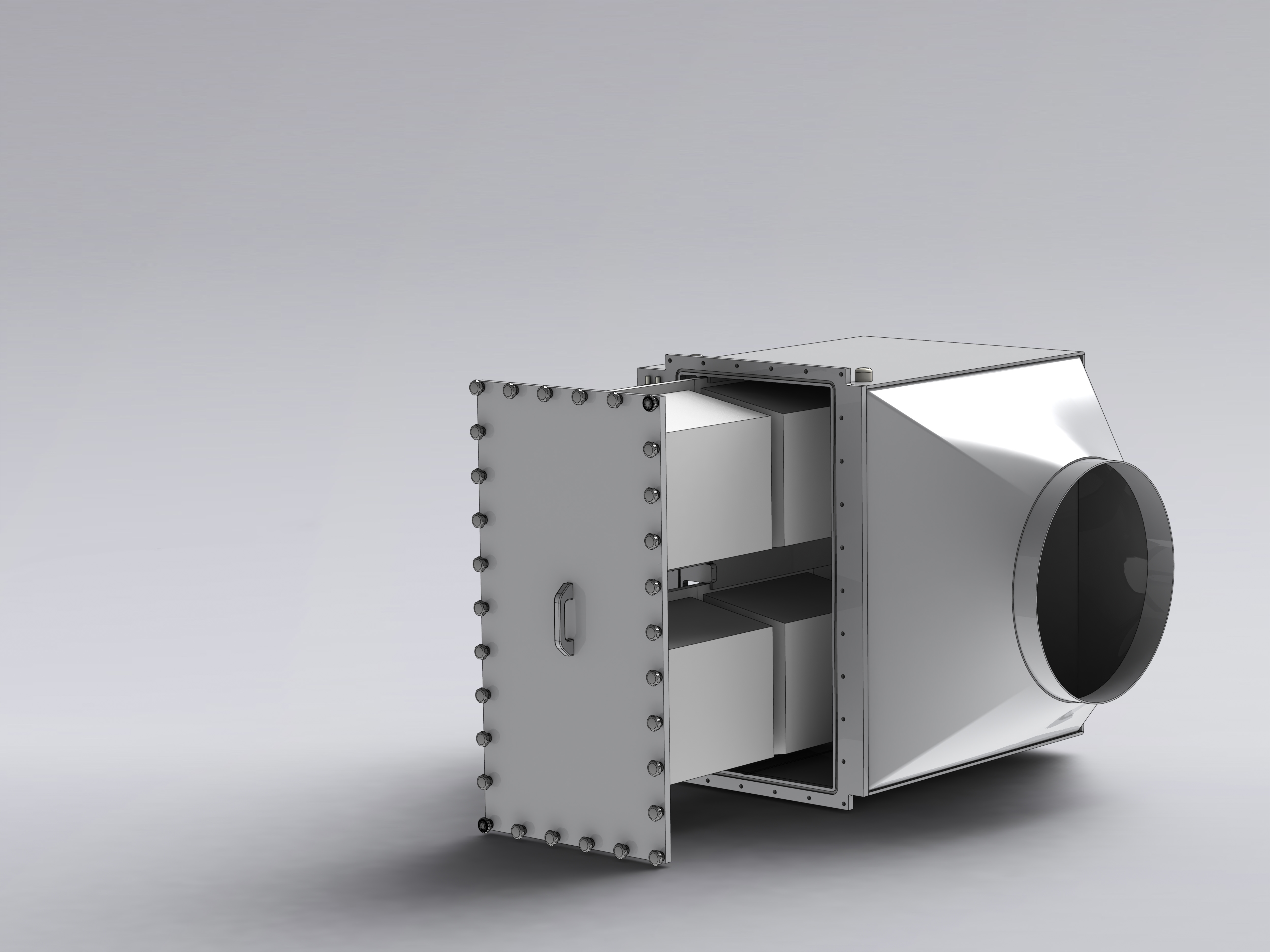 Colasit Air filter and filter housing for exhaust air systems made of
